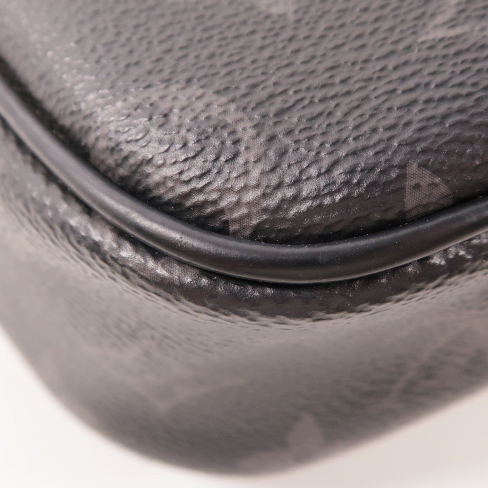 LOUIS VUITTON 【激減優惠】Monogram Eclipse Bum Bag銀扣手挽肩背兩用袋