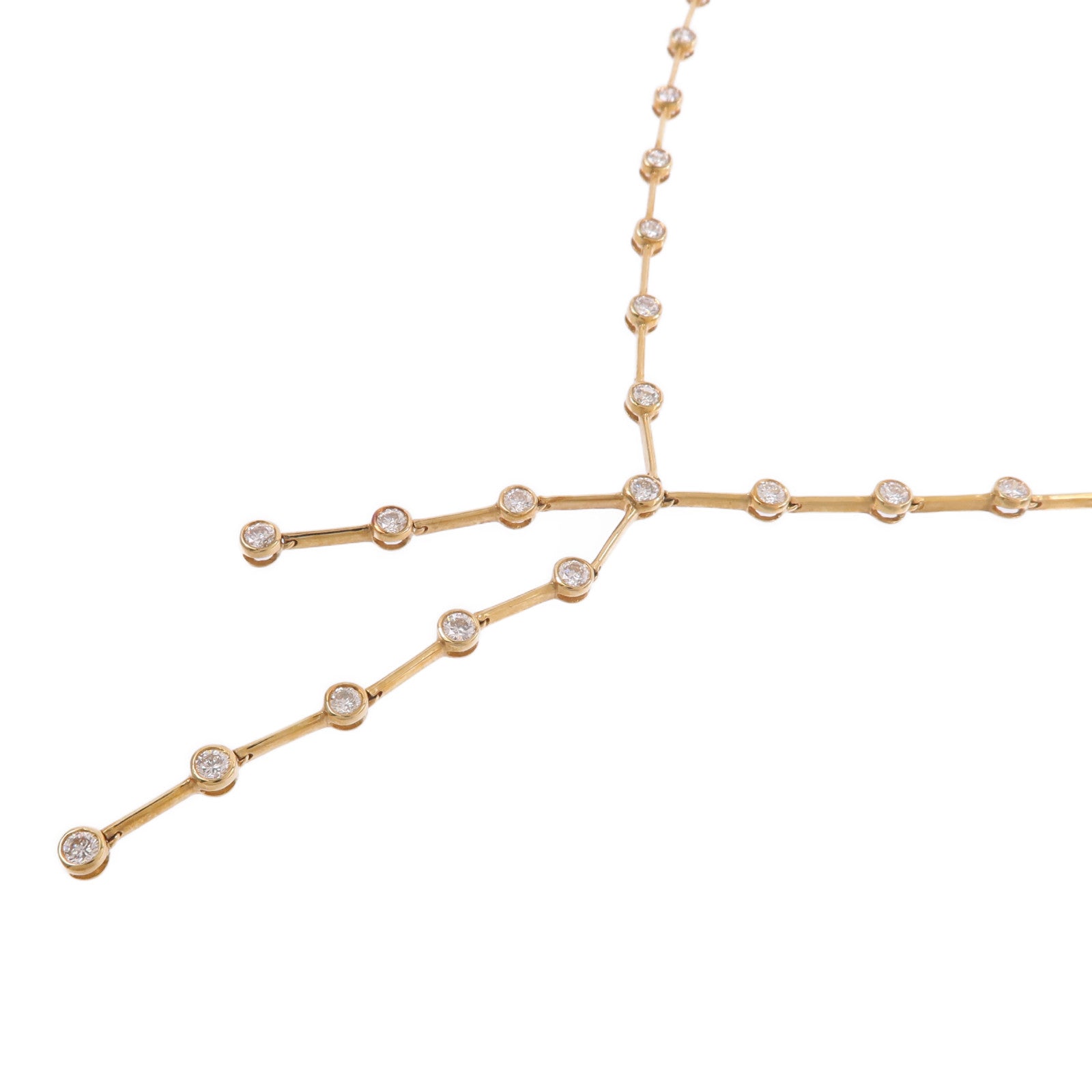 JEWELRY 18K黃金Diamond Necklace鑽石項鍊