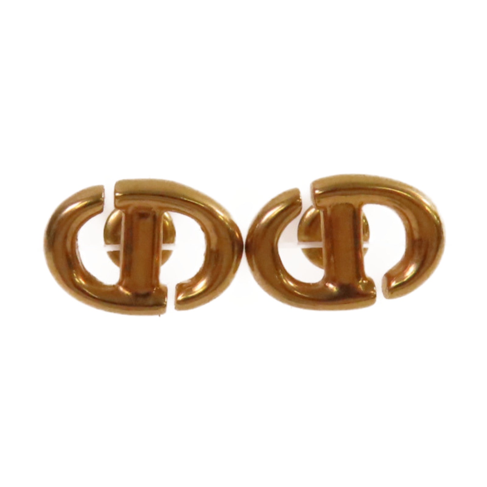 Dior 金屬CD Earrings耳環金色