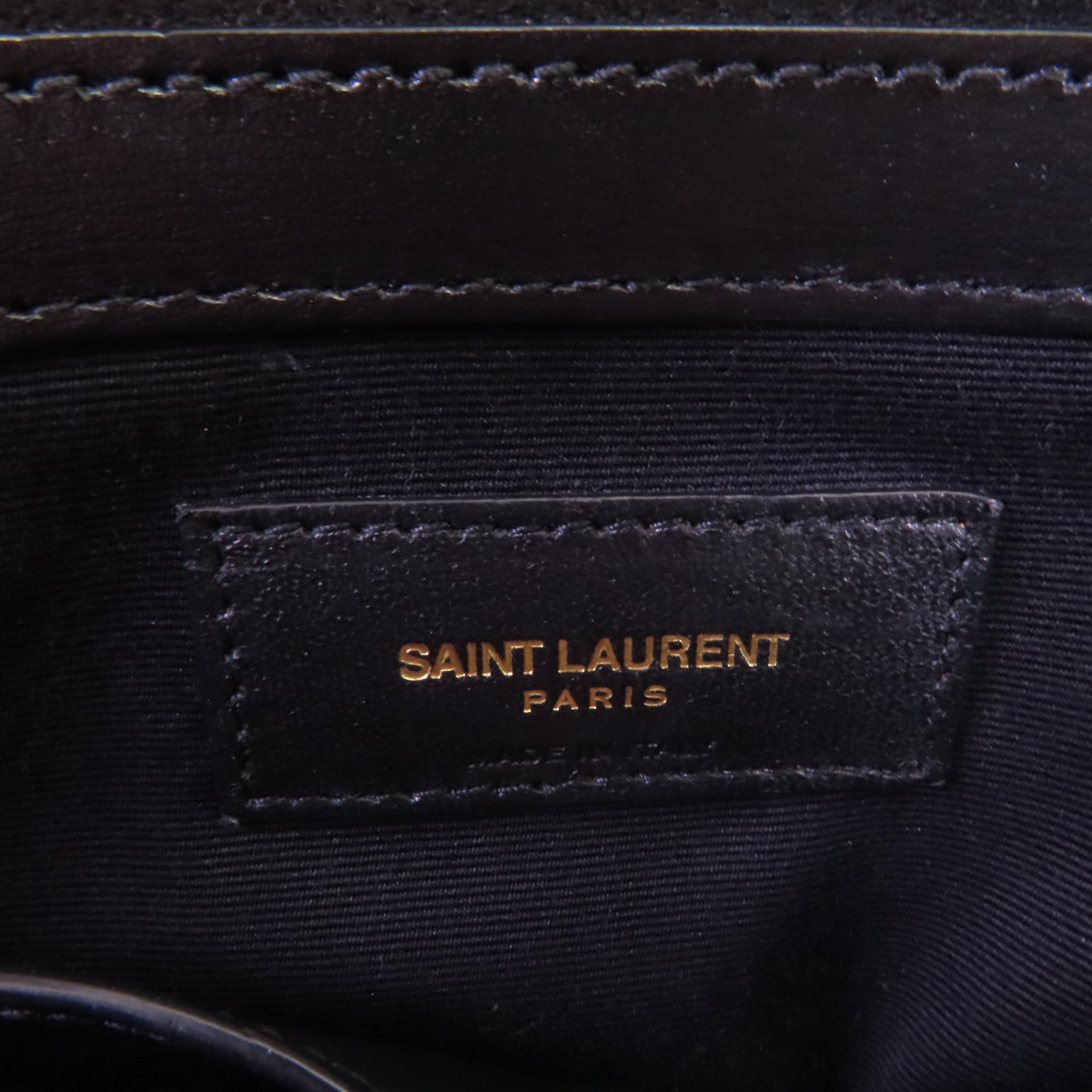 SAINT LAURENT 馬毛Manhattan金扣手挽肩背兩用袋