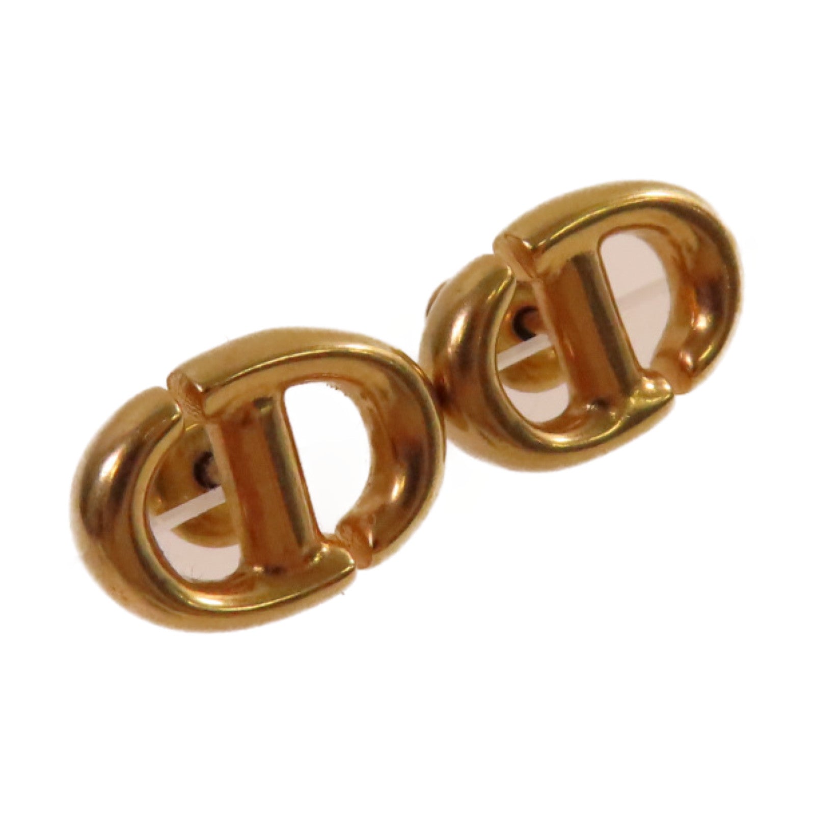 Dior 金屬CD Earrings耳環金色