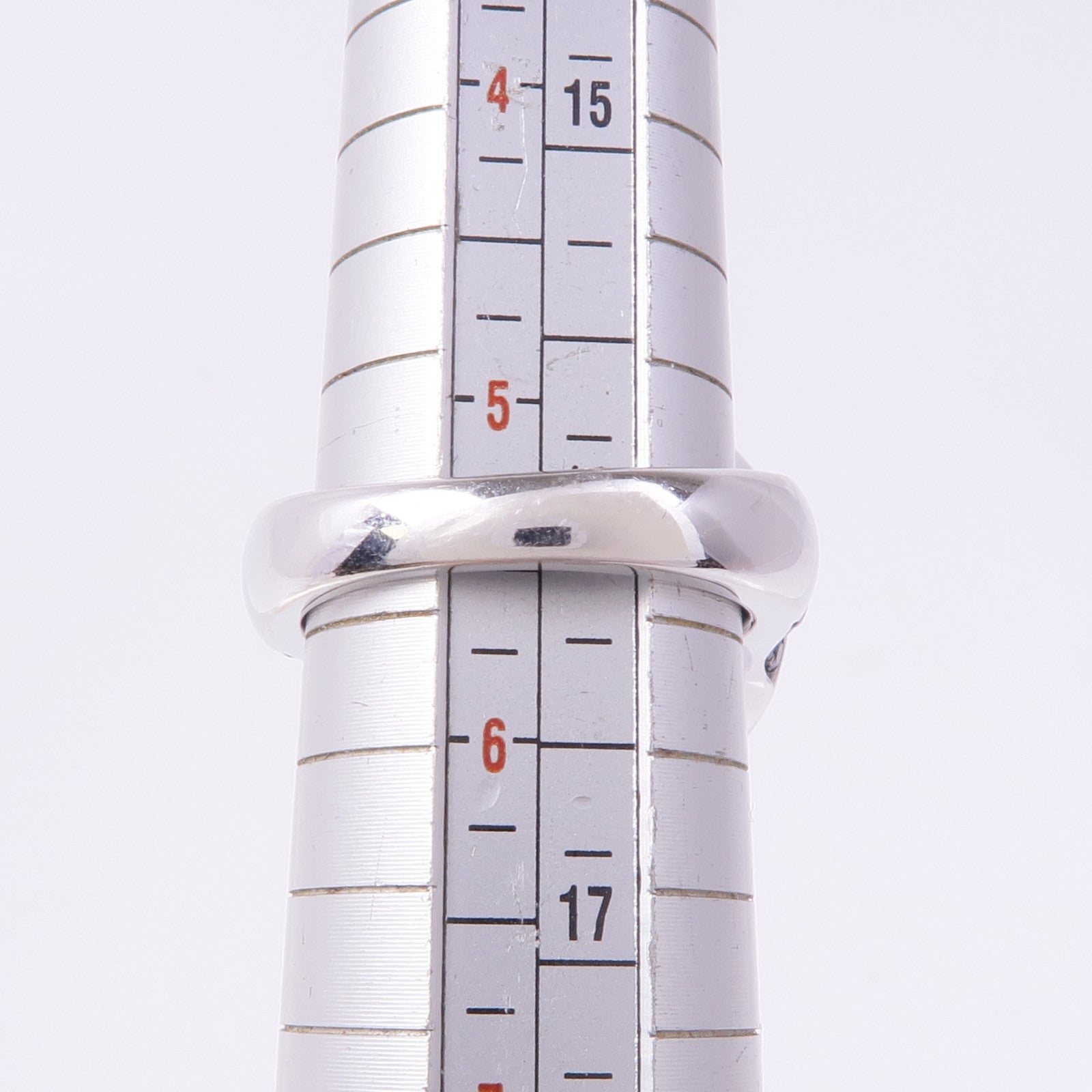 JEWELRY 18K白金/黑鑽/貝殼Diamond Ring鑽石戒指US#5.5