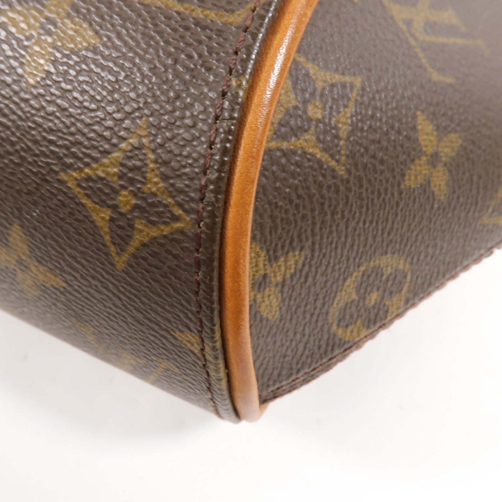 LOUIS VUITTON Monogram Ellipse Sac A Dos Backpack金扣背包棕色