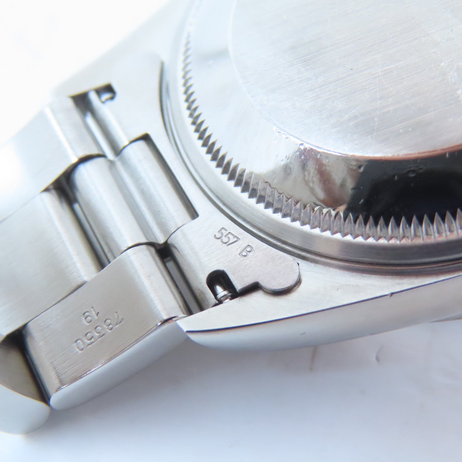 ROLEX Oyster Perpetual Date不鏽鋼手錶自動機芯藍色