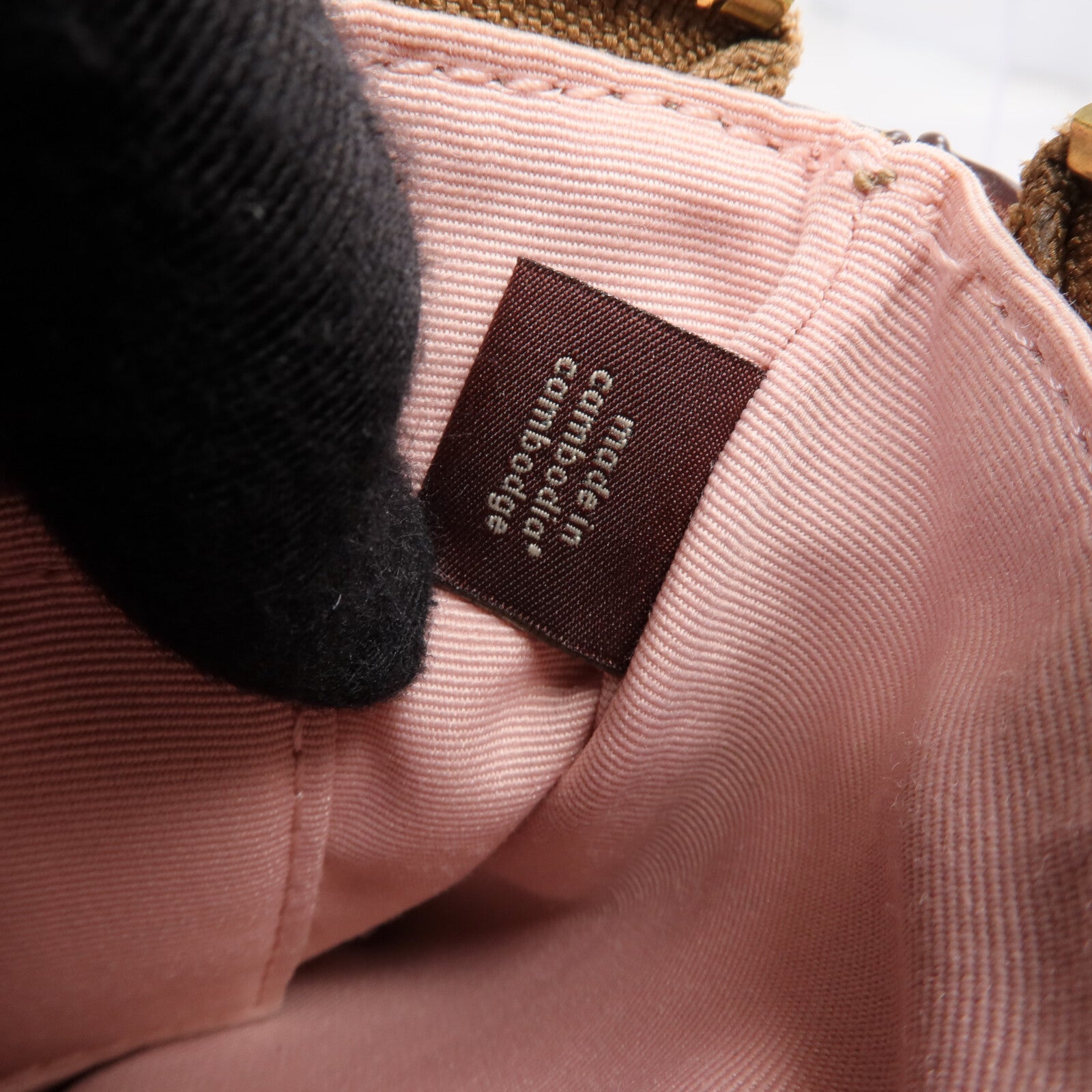 COACH 塗層帆布Pouch金扣錢包