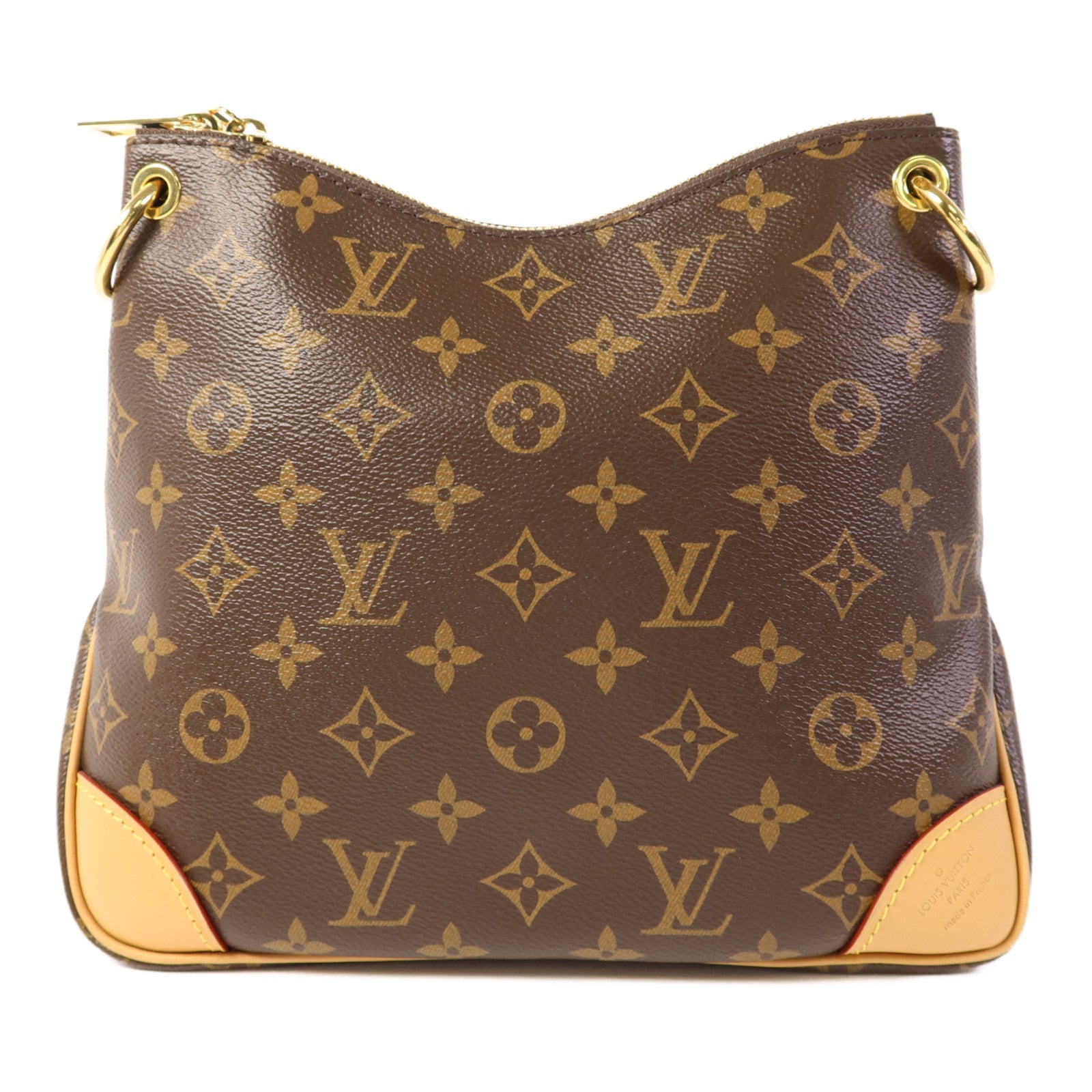LOUIS VUITTON Monogram Odeon PM金扣手挽袋