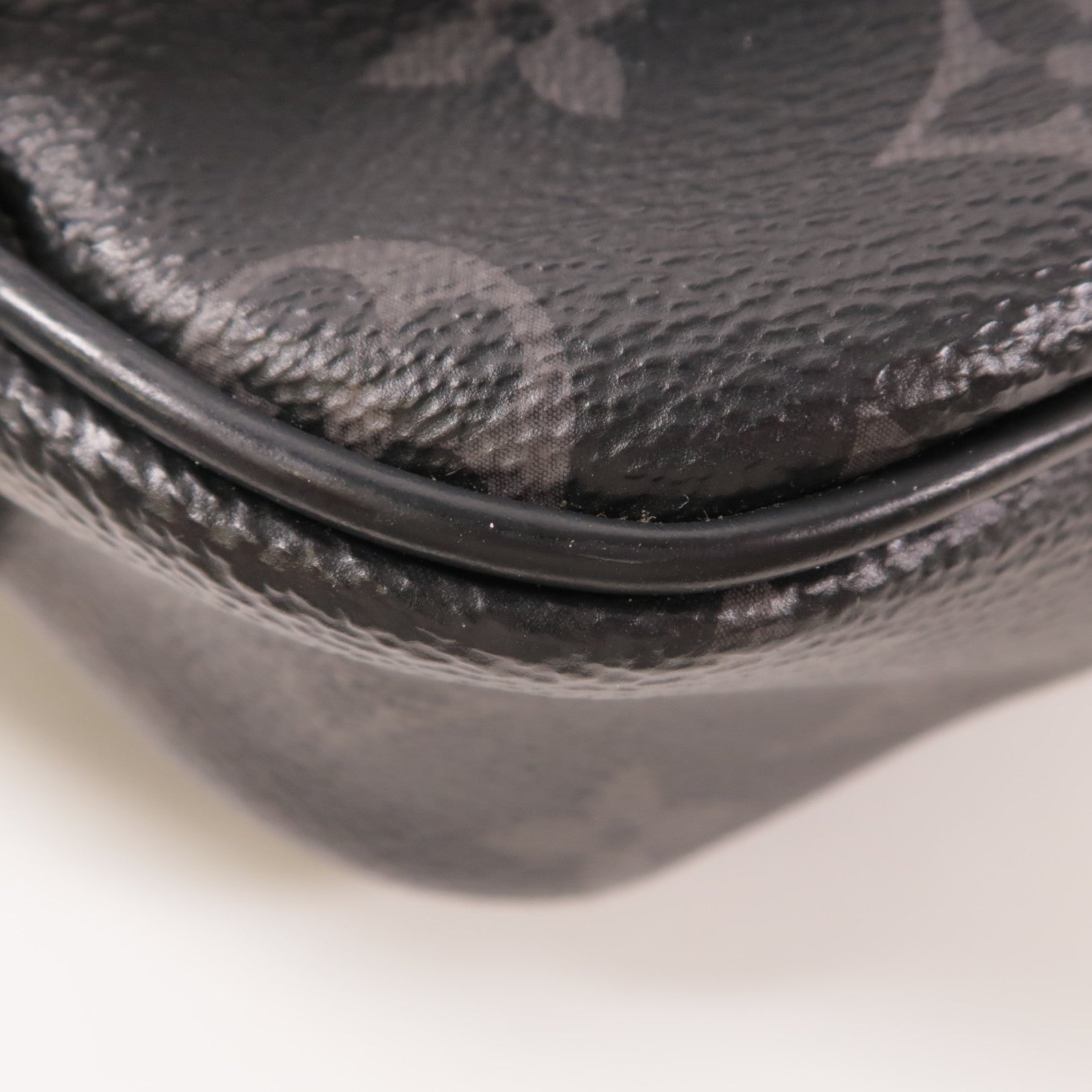 LOUIS VUITTON 【激減優惠】Monogram Eclipse Bum Bag銀扣手挽肩背兩用袋