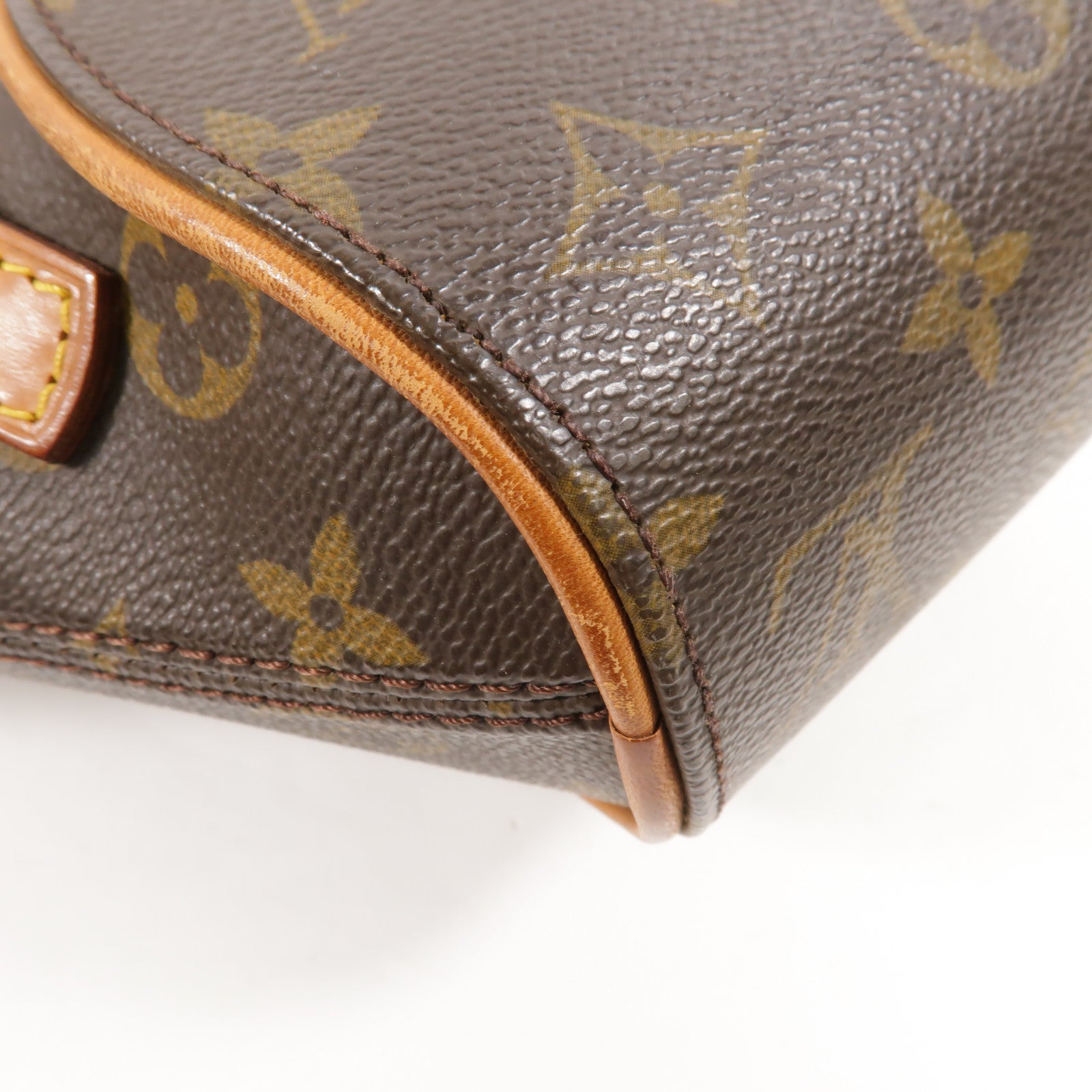 LOUIS VUITTON Monogram Ellipse Sac A Dos Backpack金扣背包棕色