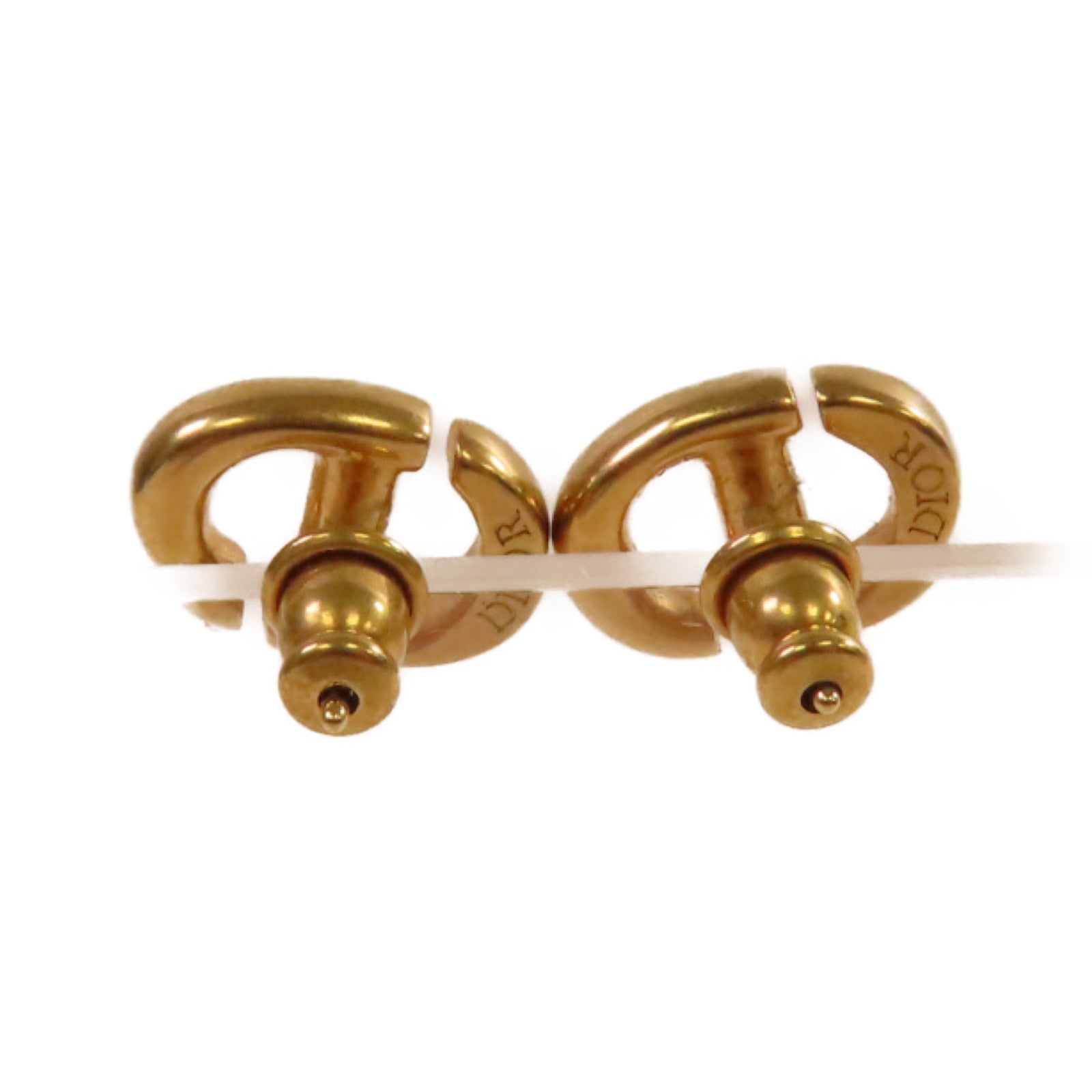 Dior 金屬CD Earrings耳環金色