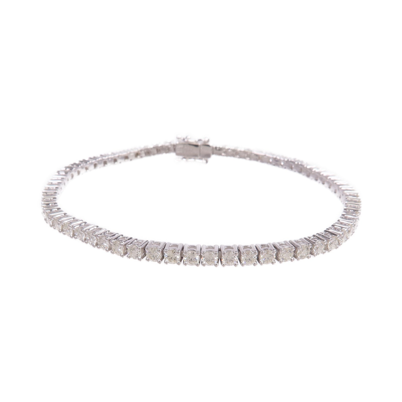 JEWELRY 18K白金Diamond Bracelet鑽石手鏈