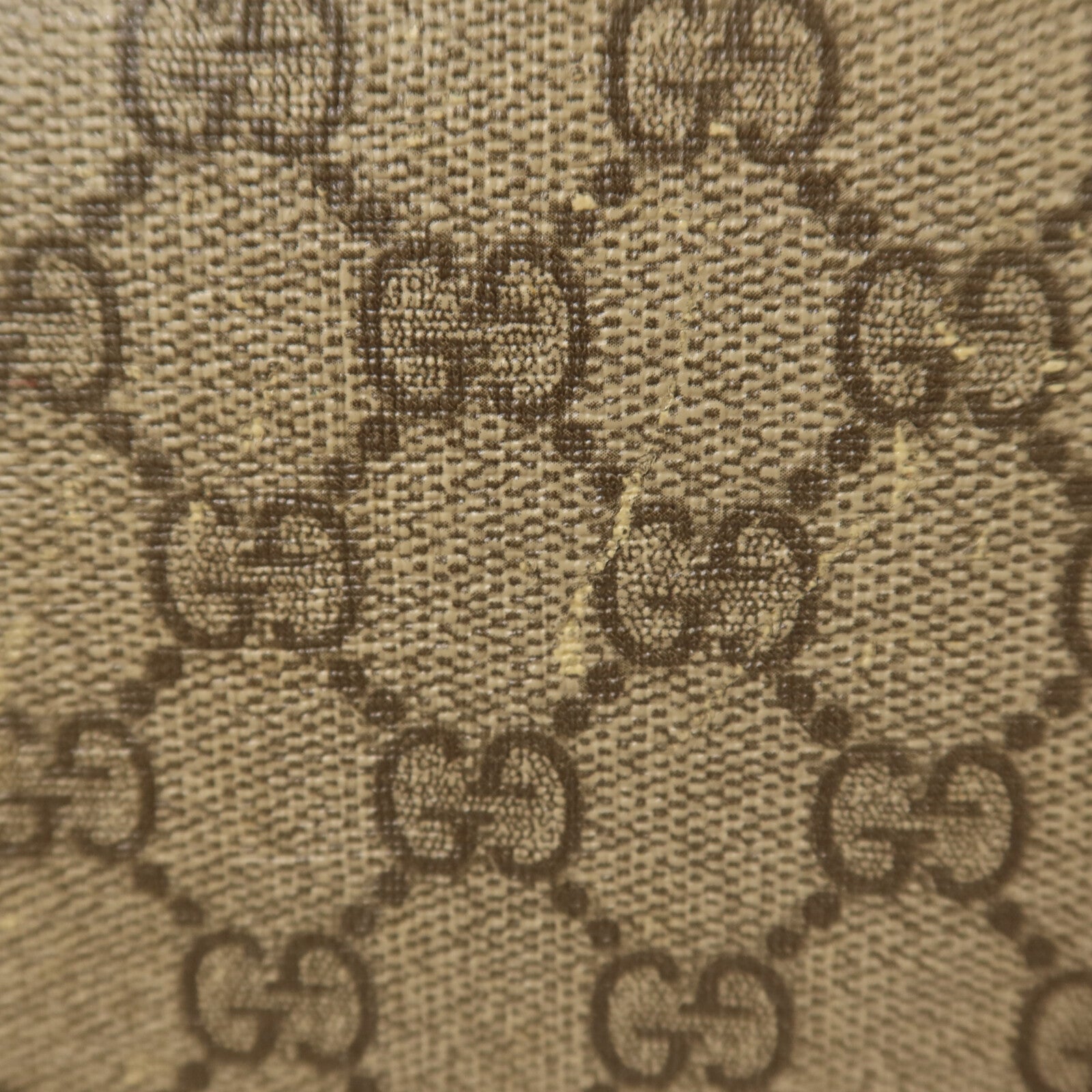 GUCCI 塗層帆布/麂皮皮革Dionysus鏈帶肩背袋