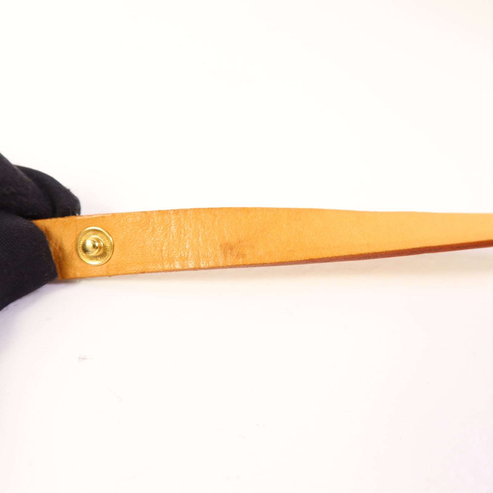 LOUIS VUITTON Monogram Pochette Florentine金扣腰包棕色