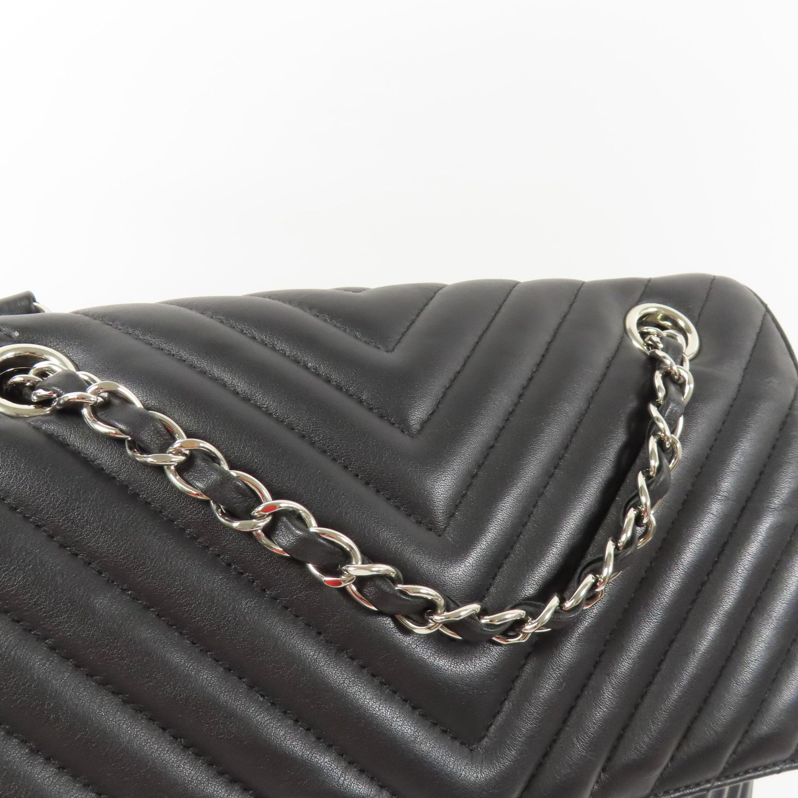 CHANEL 牛皮皮革Urban Spirit Backpack銀扣背包