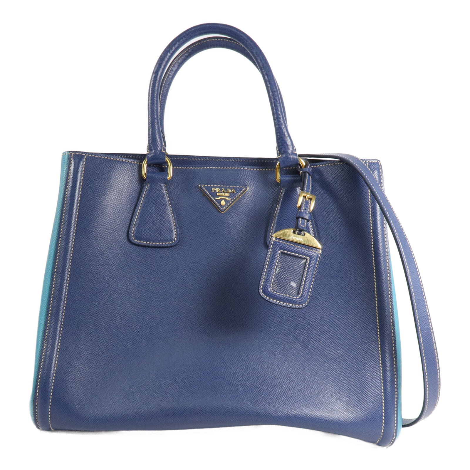 PRADA Saffiano皮革2 Way Shoulder手挽肩背兩用袋