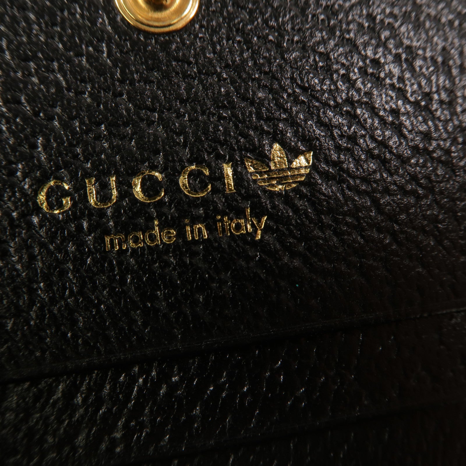 GUCCI 牛皮皮革GucciXAdidas Horsebit Card Case Wallet錢包