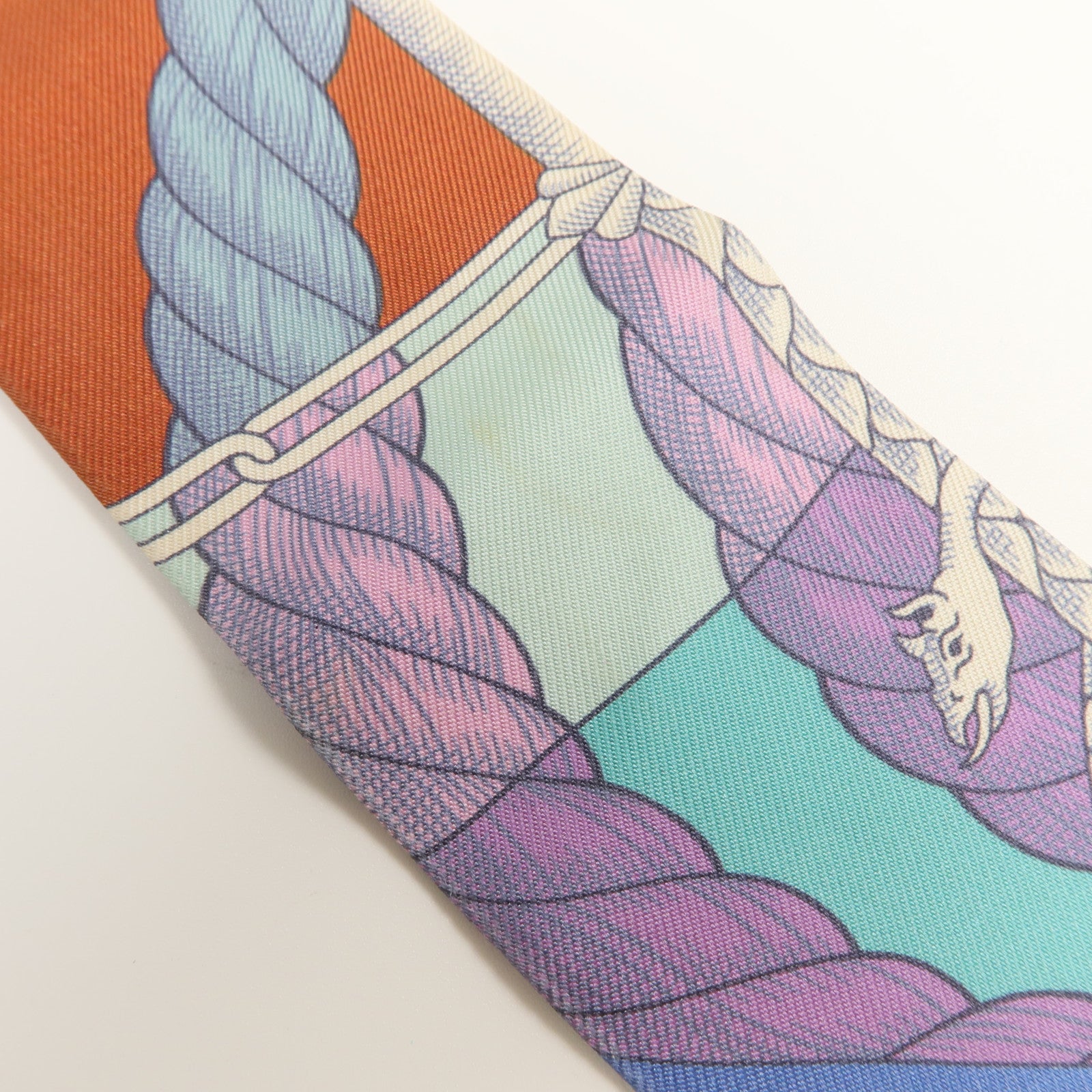 HERMES 絲質Twilly絲巾