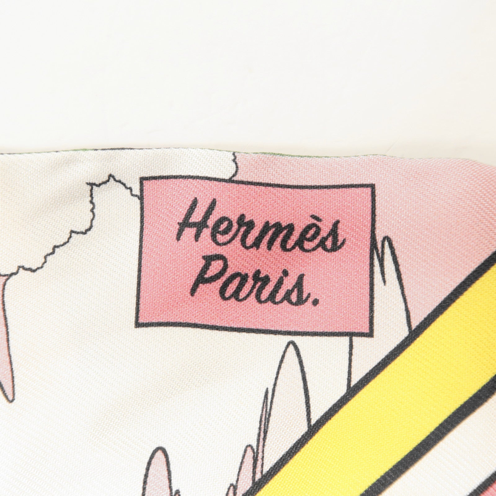 HERMES 絲質Twilly絲巾