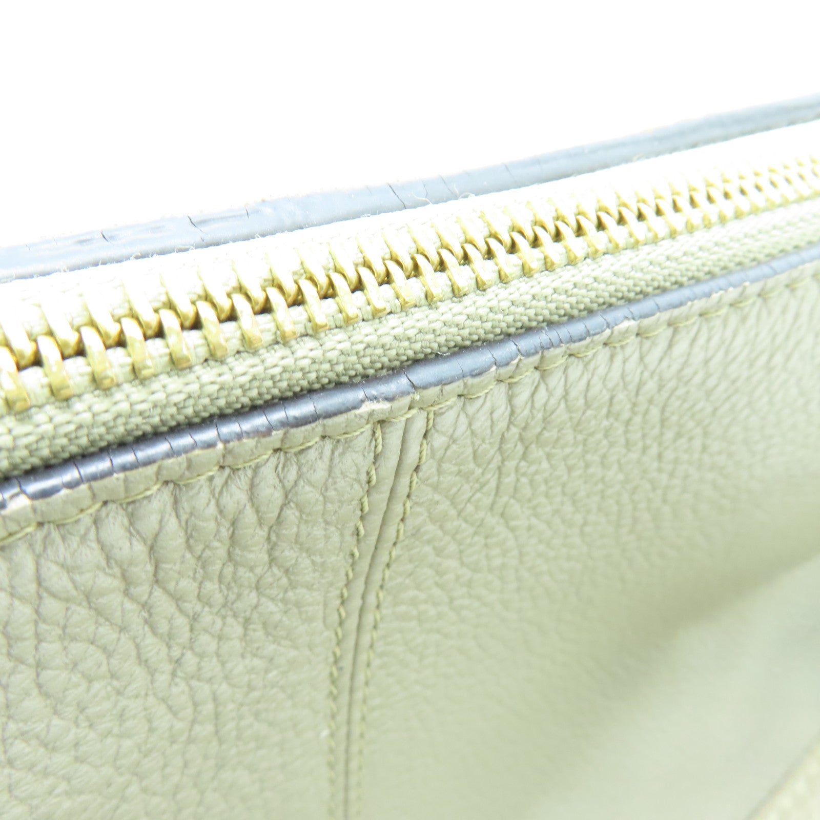 SEE BY CHLOE 牛皮皮革2way Shoulder Bag金扣手挽肩背兩用袋米色