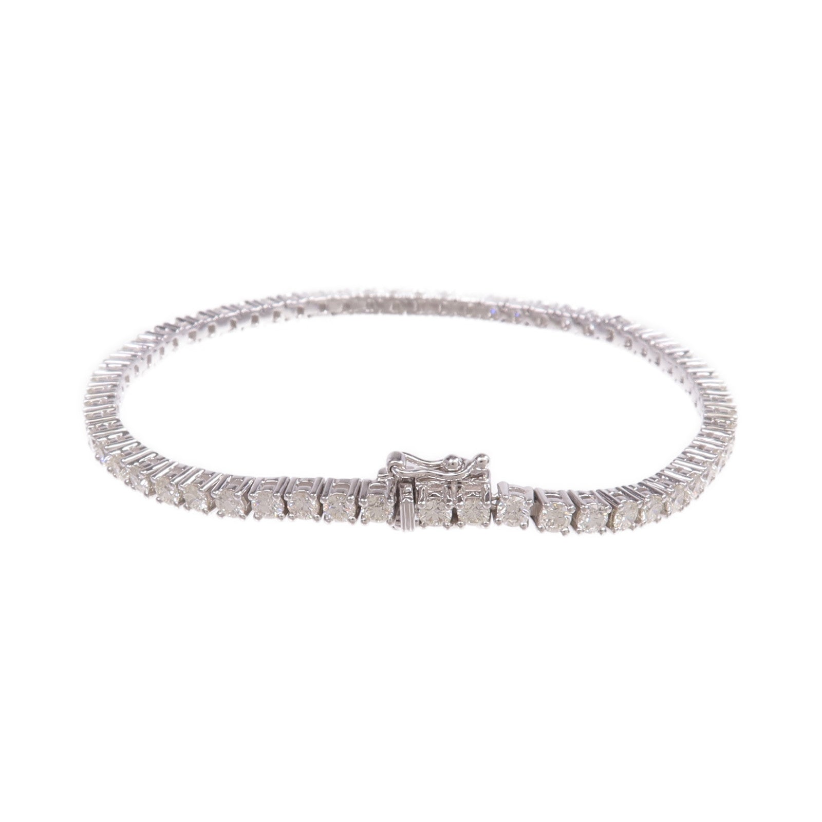 JEWELRY 18K白金Diamond Bracelet鑽石手鏈