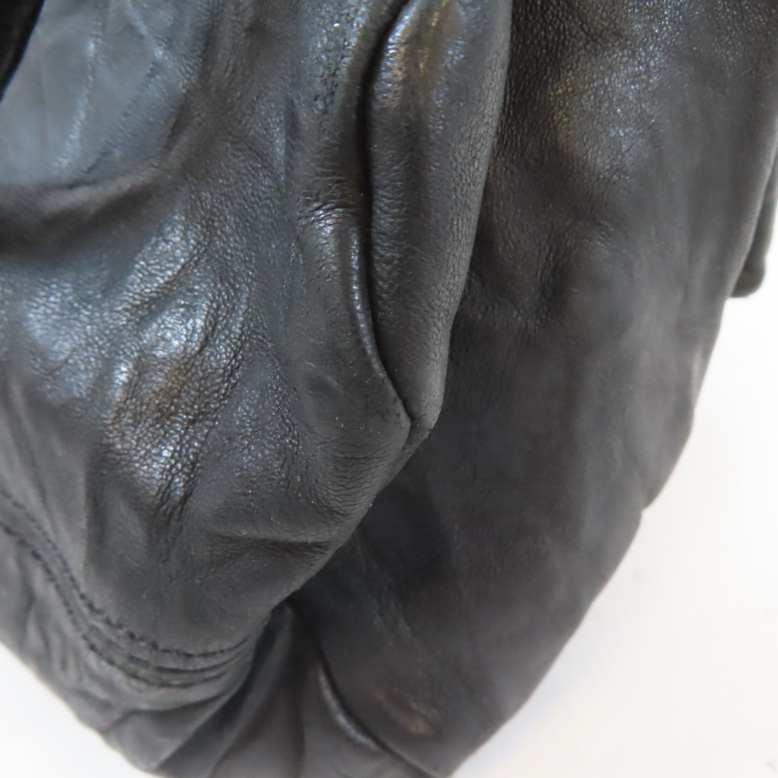 GIVENCHY 牛皮皮革Pandora Bag金扣手挽肩背兩用袋黑色