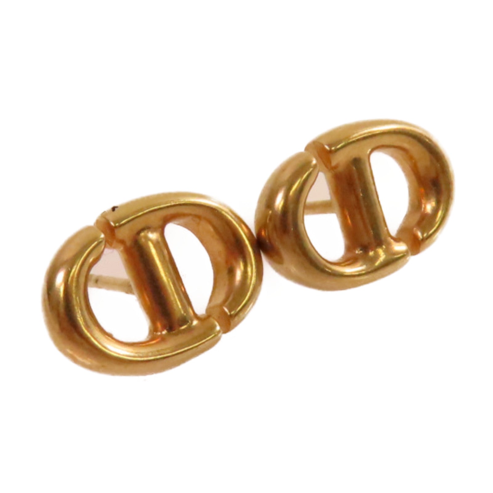 Dior 金屬CD Earrings耳環金色