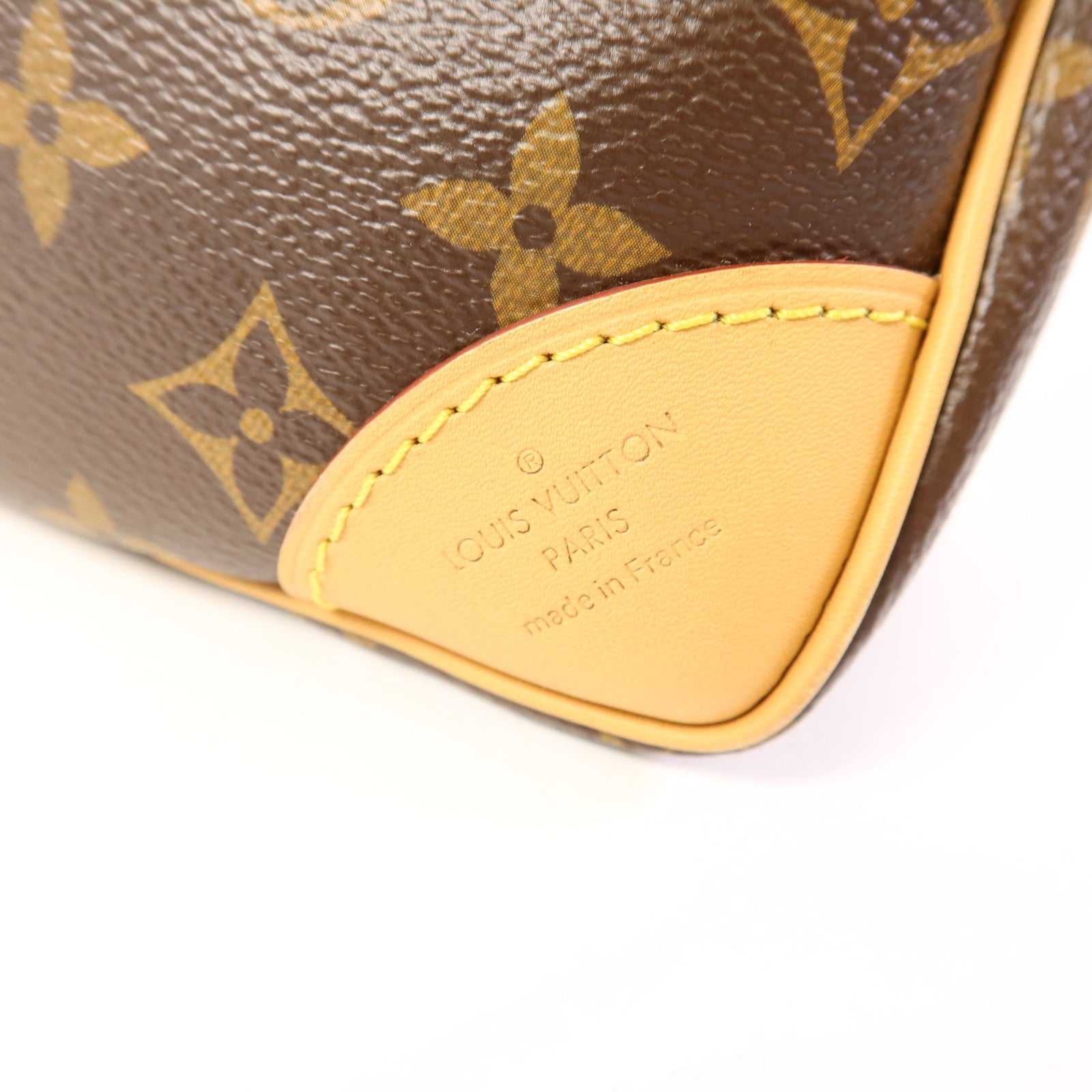 LOUIS VUITTON Monogram Odeon PM金扣手挽袋