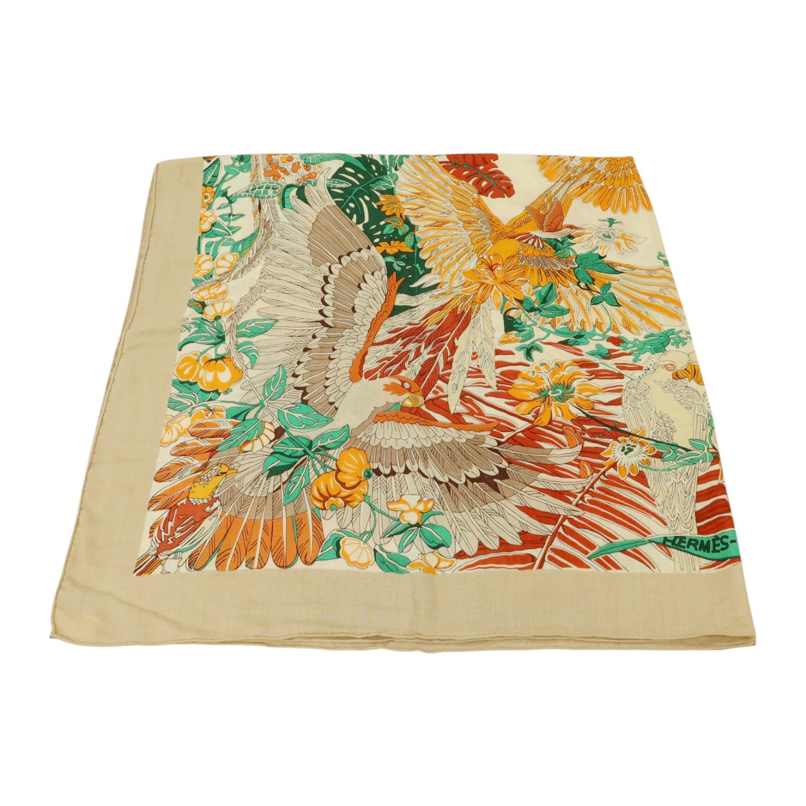 HERMES 羊絨Scarf 140x140圍巾