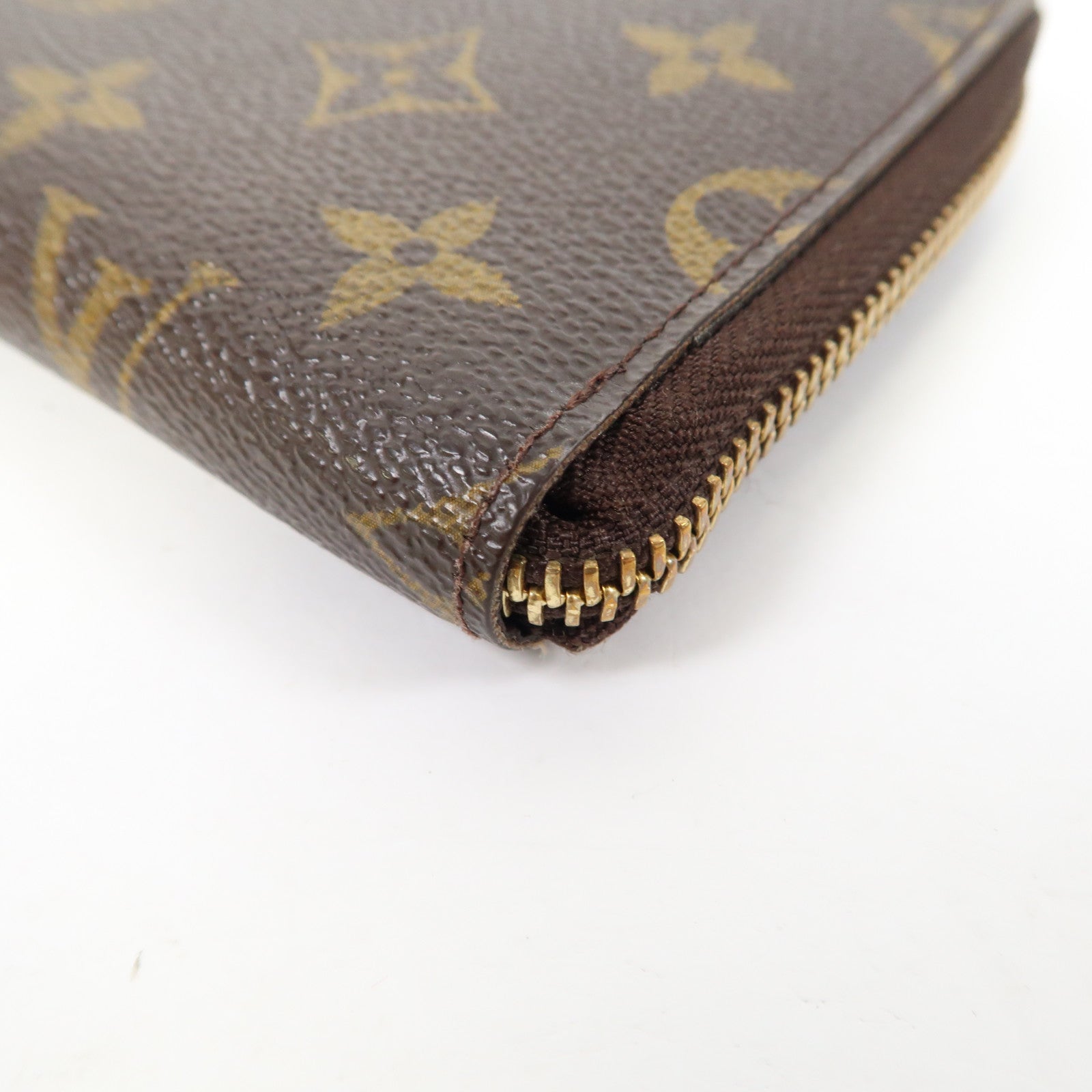 LOUIS VUITTON Monogram Zippy Compact Wallet長錢包啡色