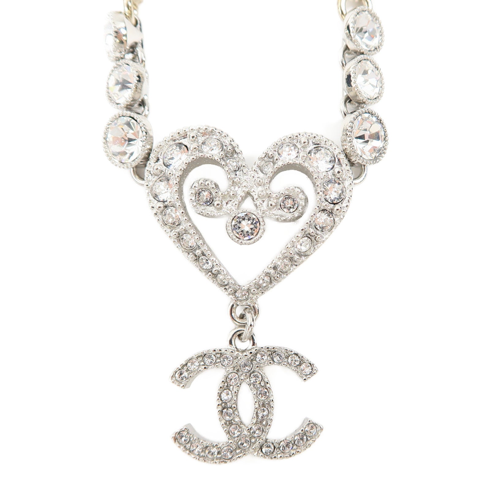 CHANEL 金屬Necklace項鍊金色/銀色