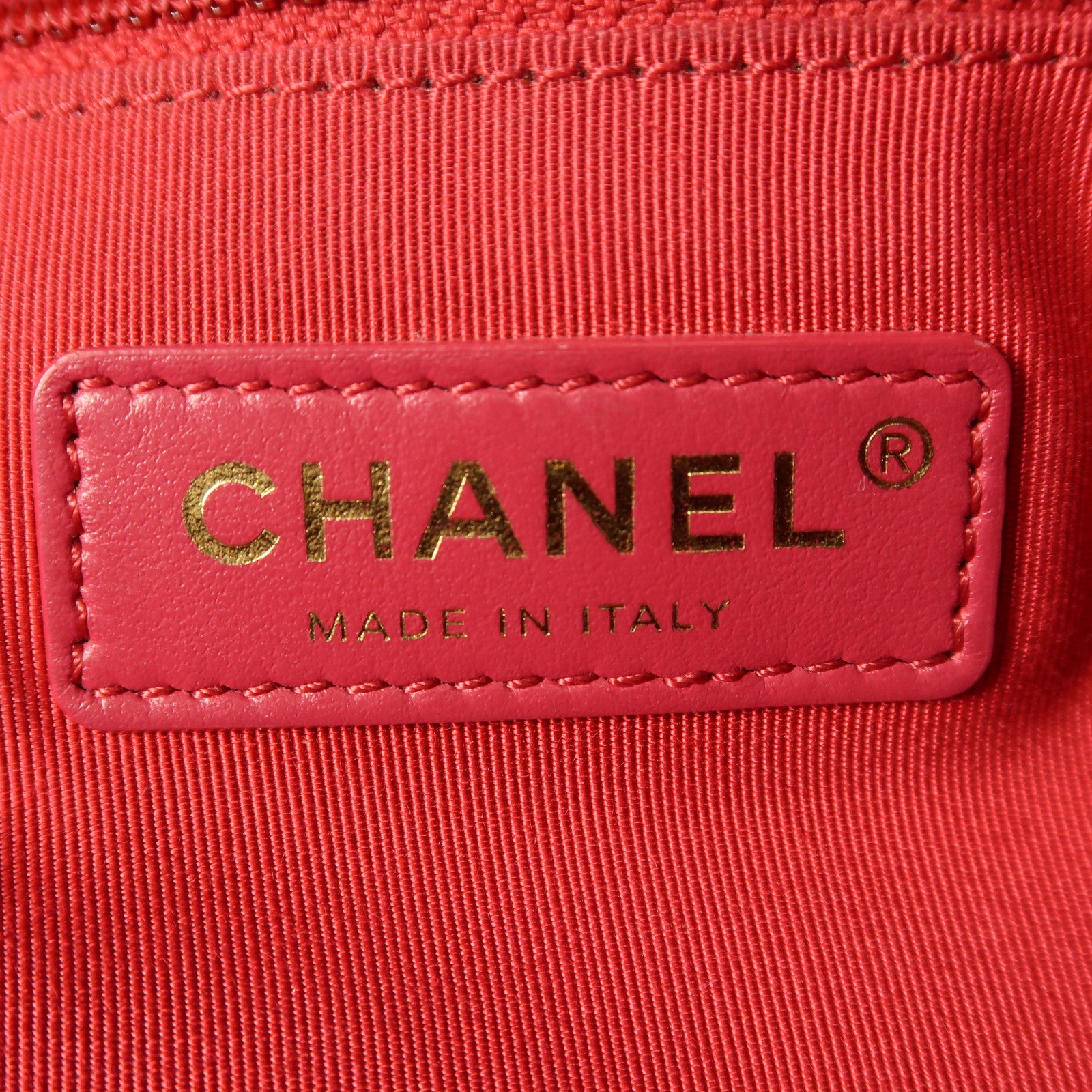 CHANEL 漆皮皮革Coco Mark Chain Tote Bag鏈帶肩背袋