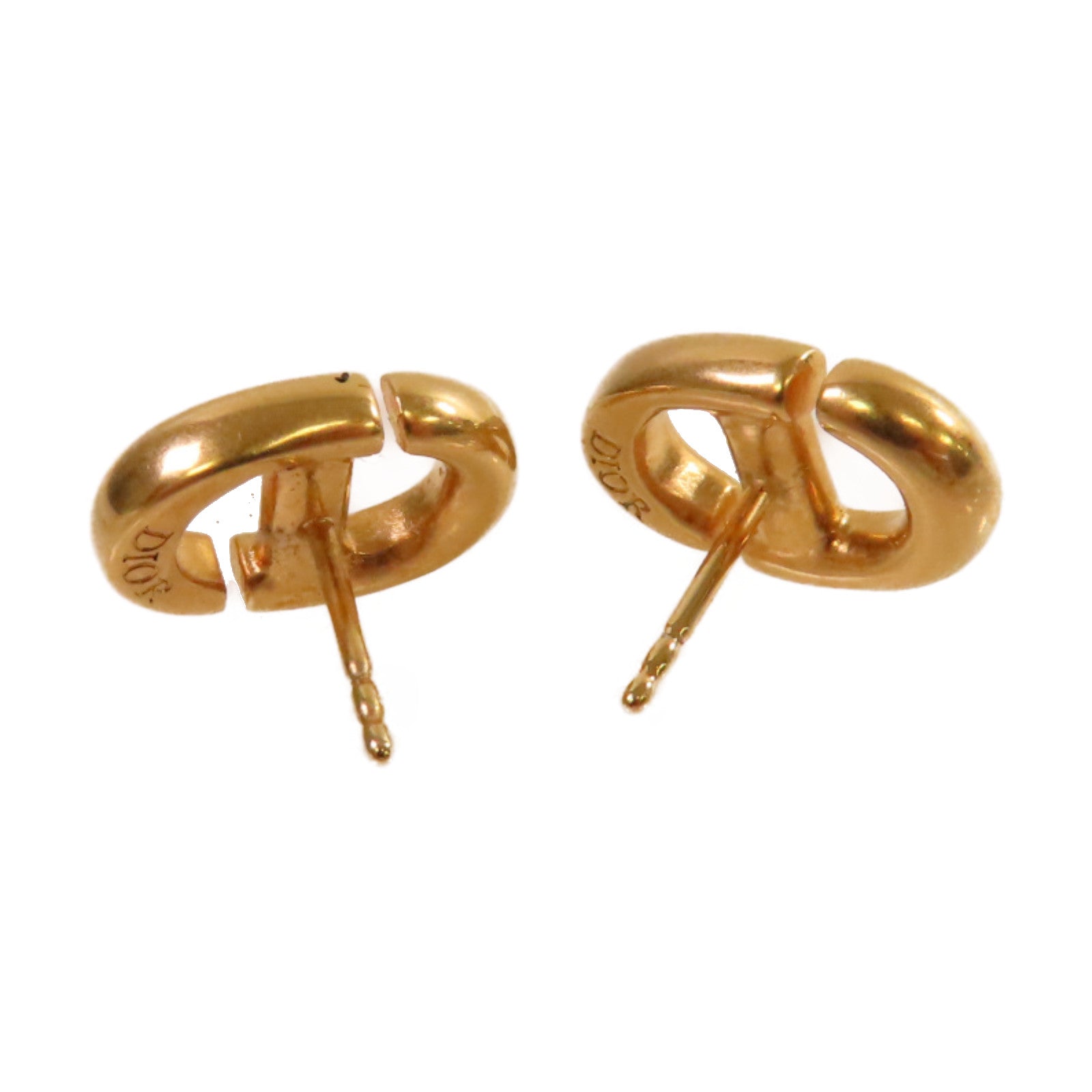 Dior 金屬CD Earrings耳環金色