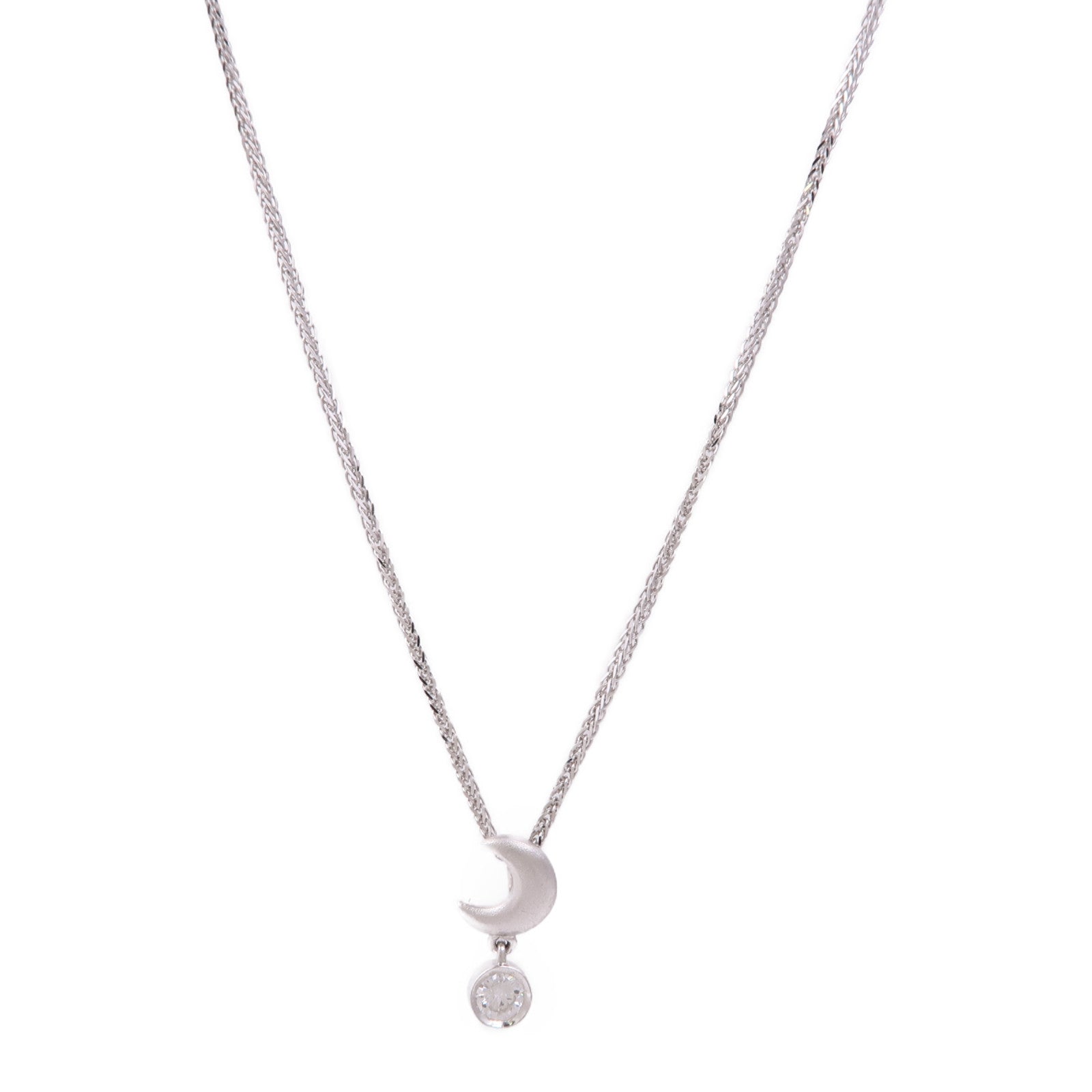 JEWELRY 18K白金/PT900鉑金Diamond Necklace鑽石項鍊