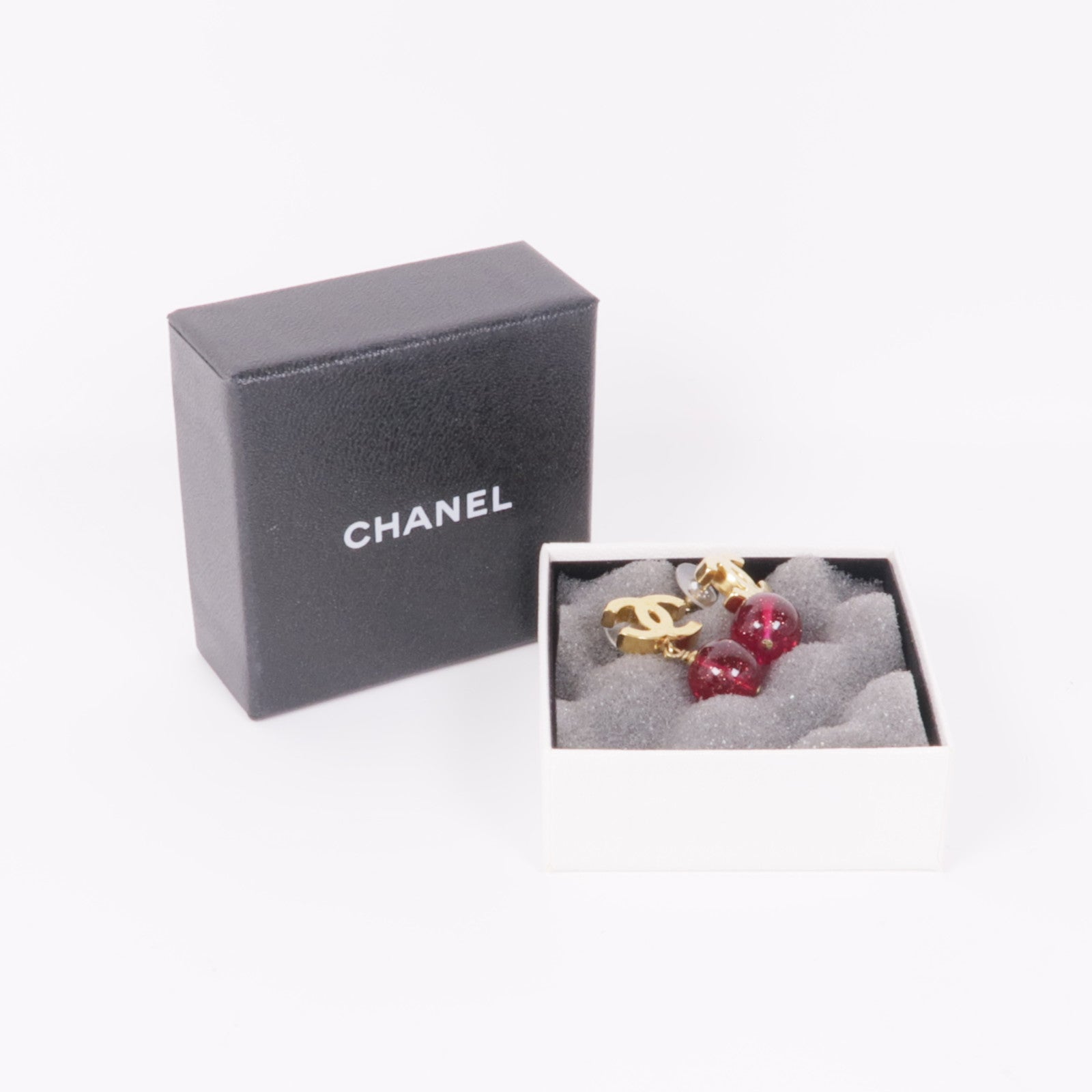 CHANEL 金屬/PVC Earrings耳環