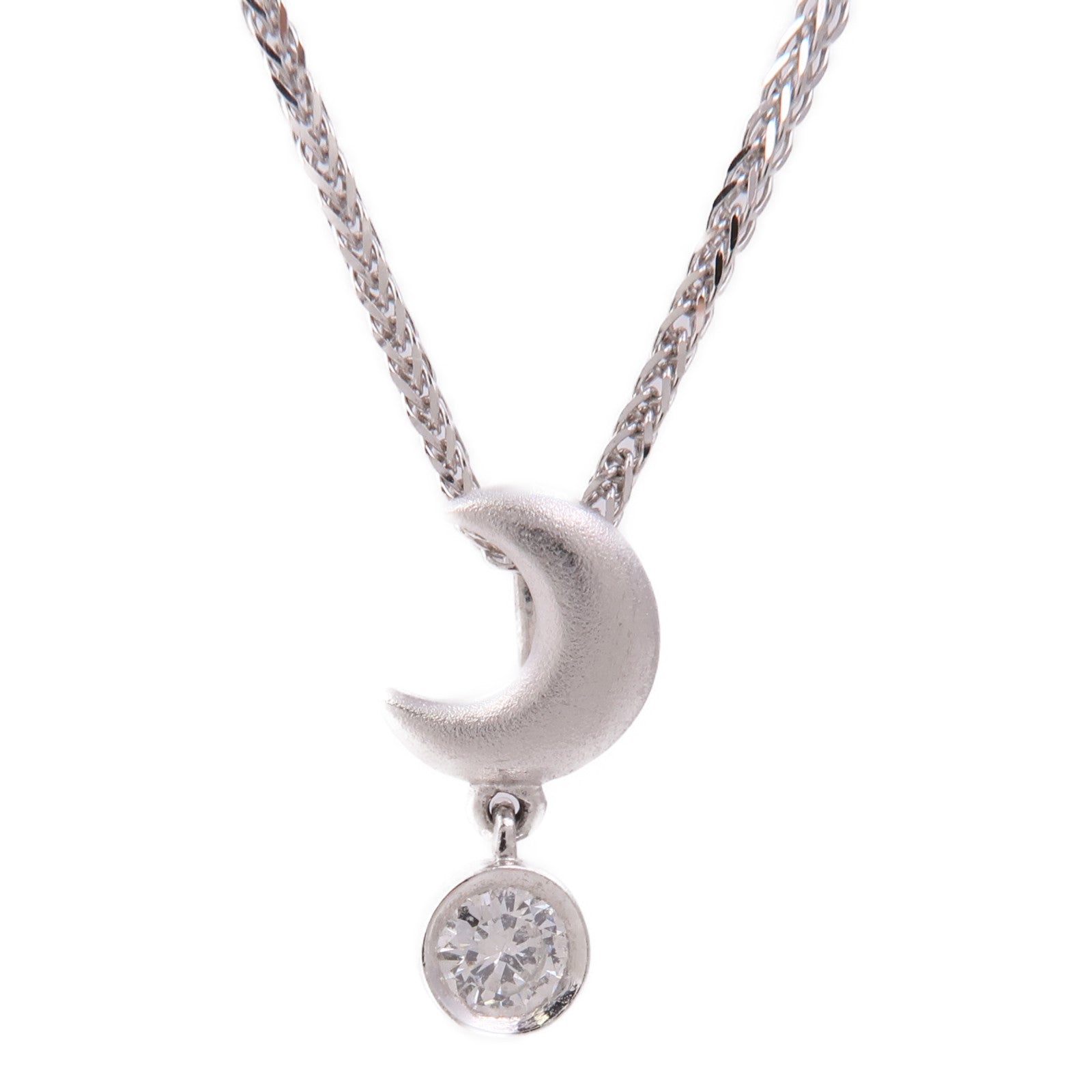 JEWELRY 18K白金/PT900鉑金Diamond Necklace鑽石項鍊