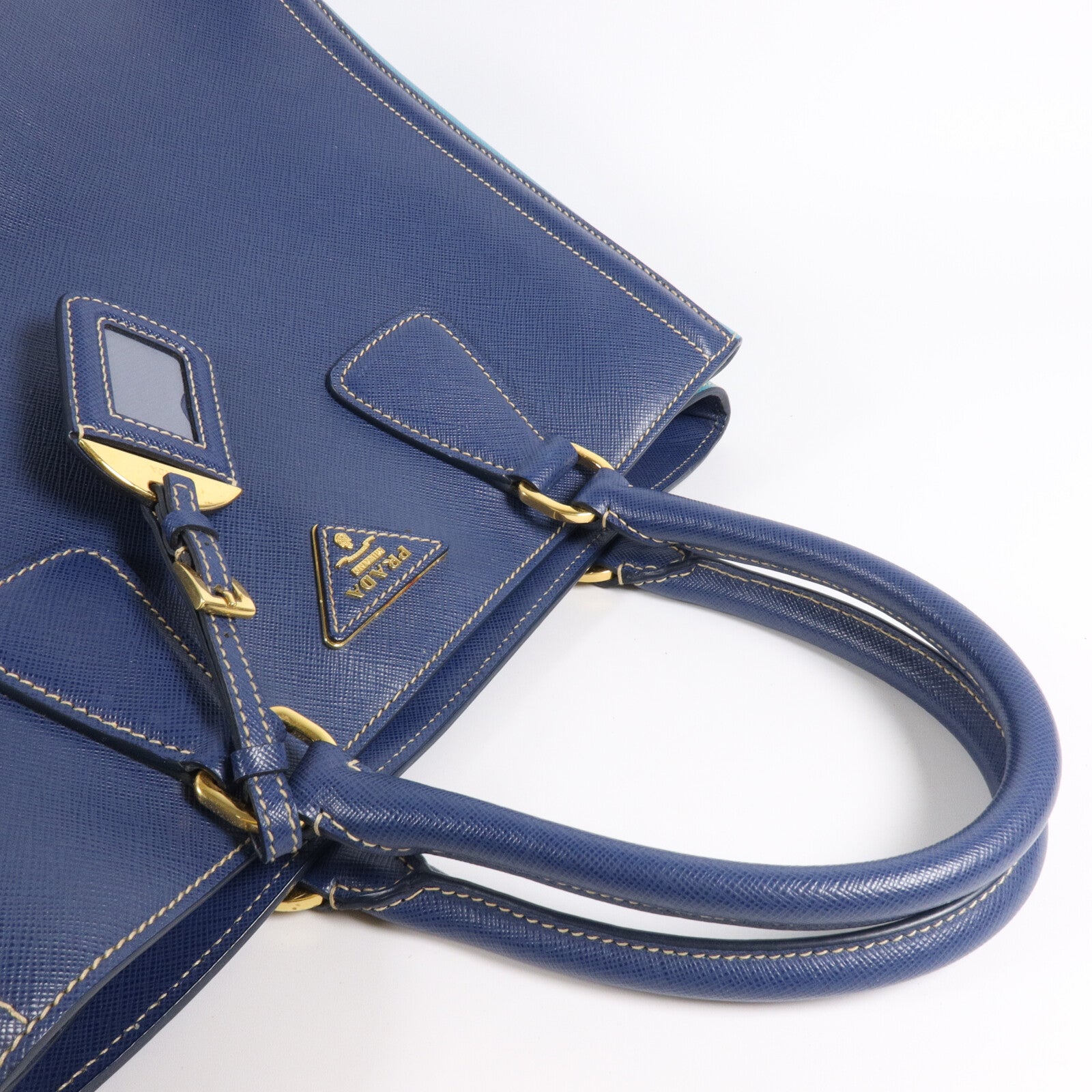 PRADA Saffiano皮革2 Way Shoulder手挽肩背兩用袋