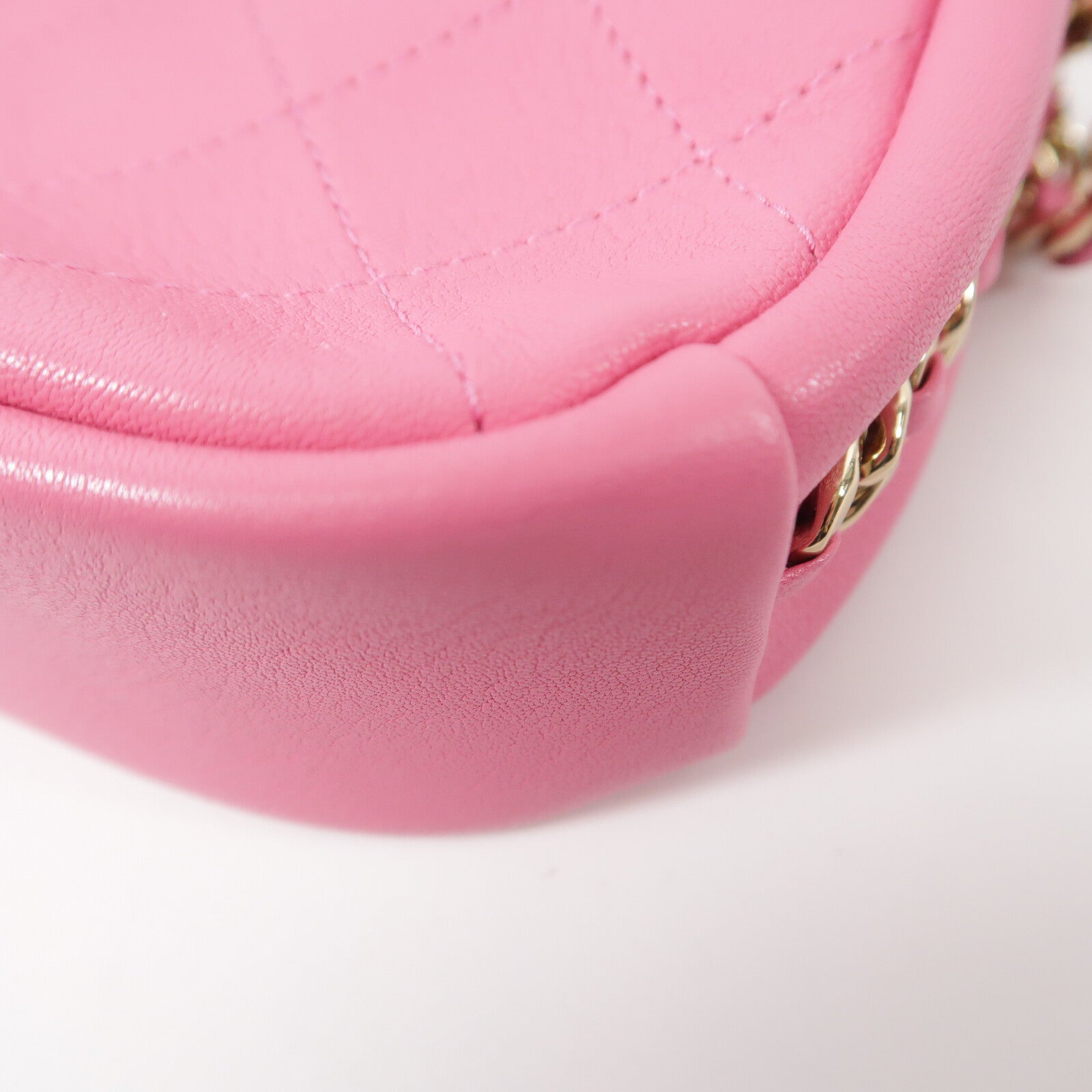 CHANEL 山羊皮革Camera Bag鏈帶肩背袋