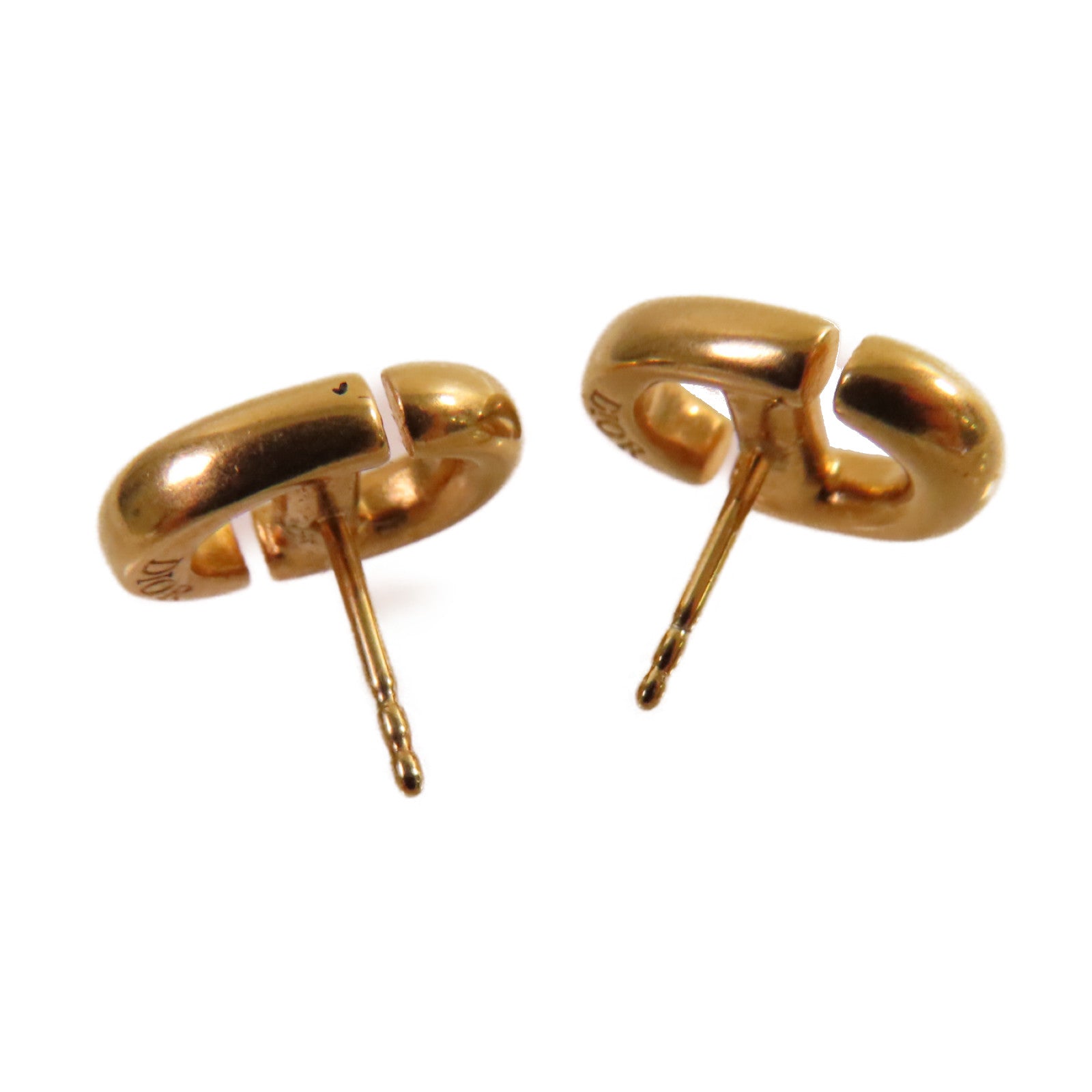 Dior 金屬CD Earrings耳環金色