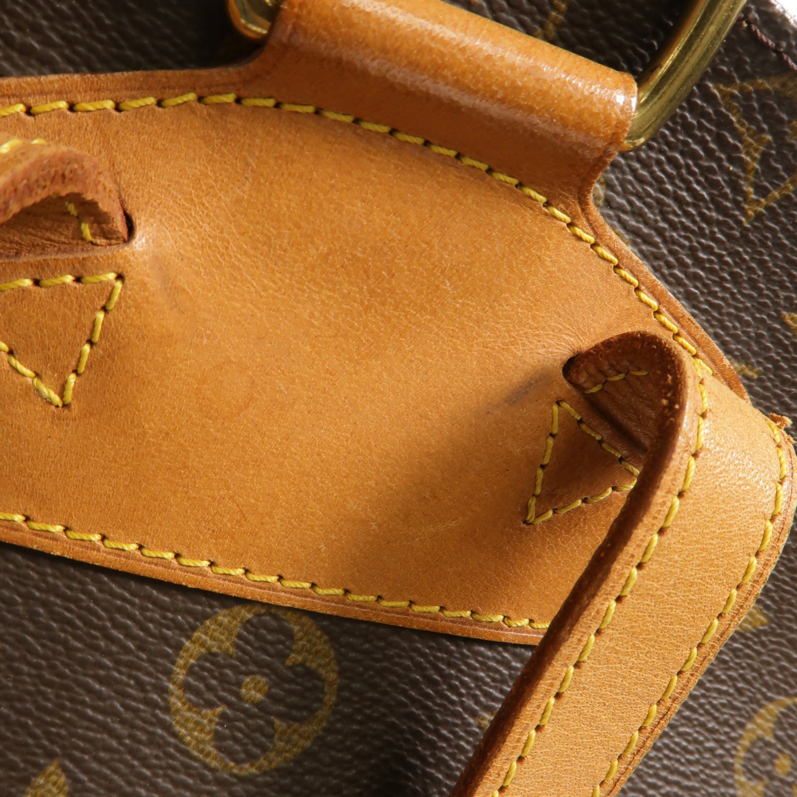 LOUIS VUITTON Monogram Ellipse Sac A Dos Backpack金扣背包棕色