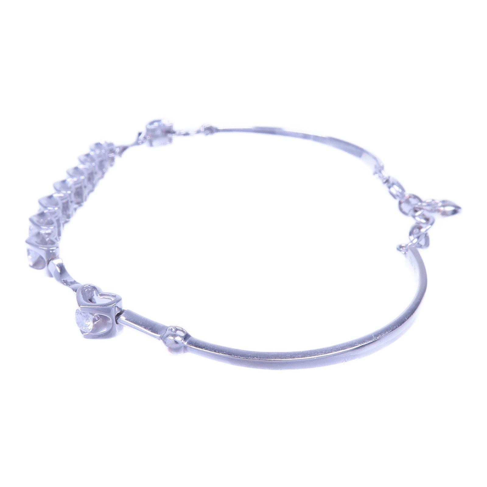 JEWELRY 18K白金Diamond Bracelet鑽石手鏈