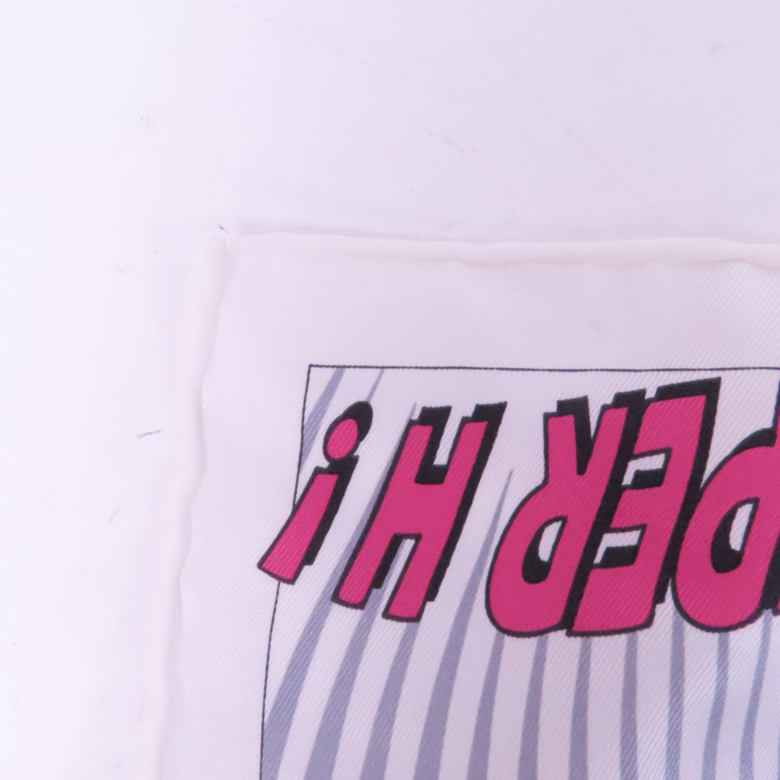 HERMES 絲質Scarf圍巾灰色