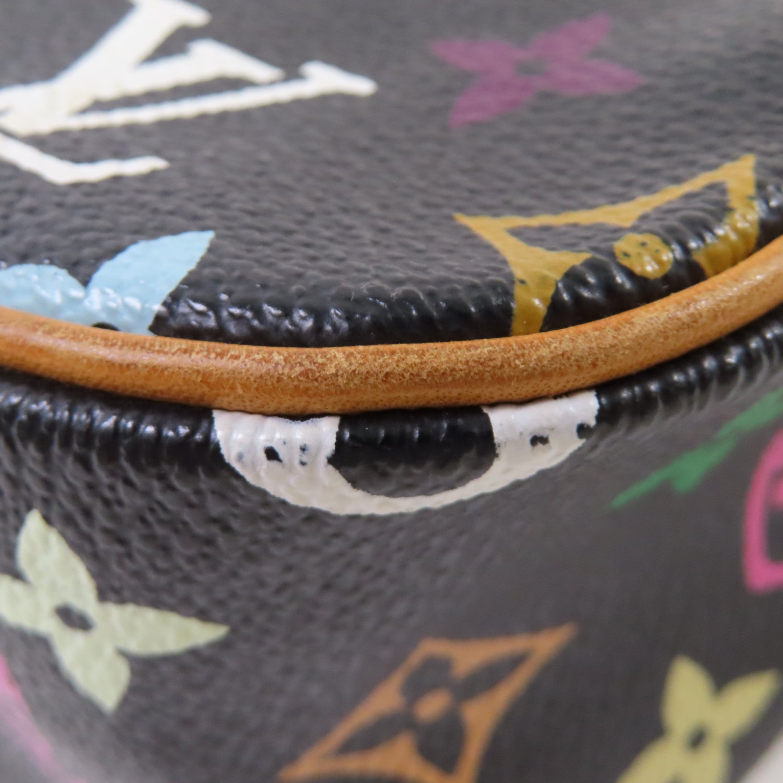 LOUIS VUITTON Monogram Multicolore Sologne Shoulder Bag金扣肩背袋黑色/彩色