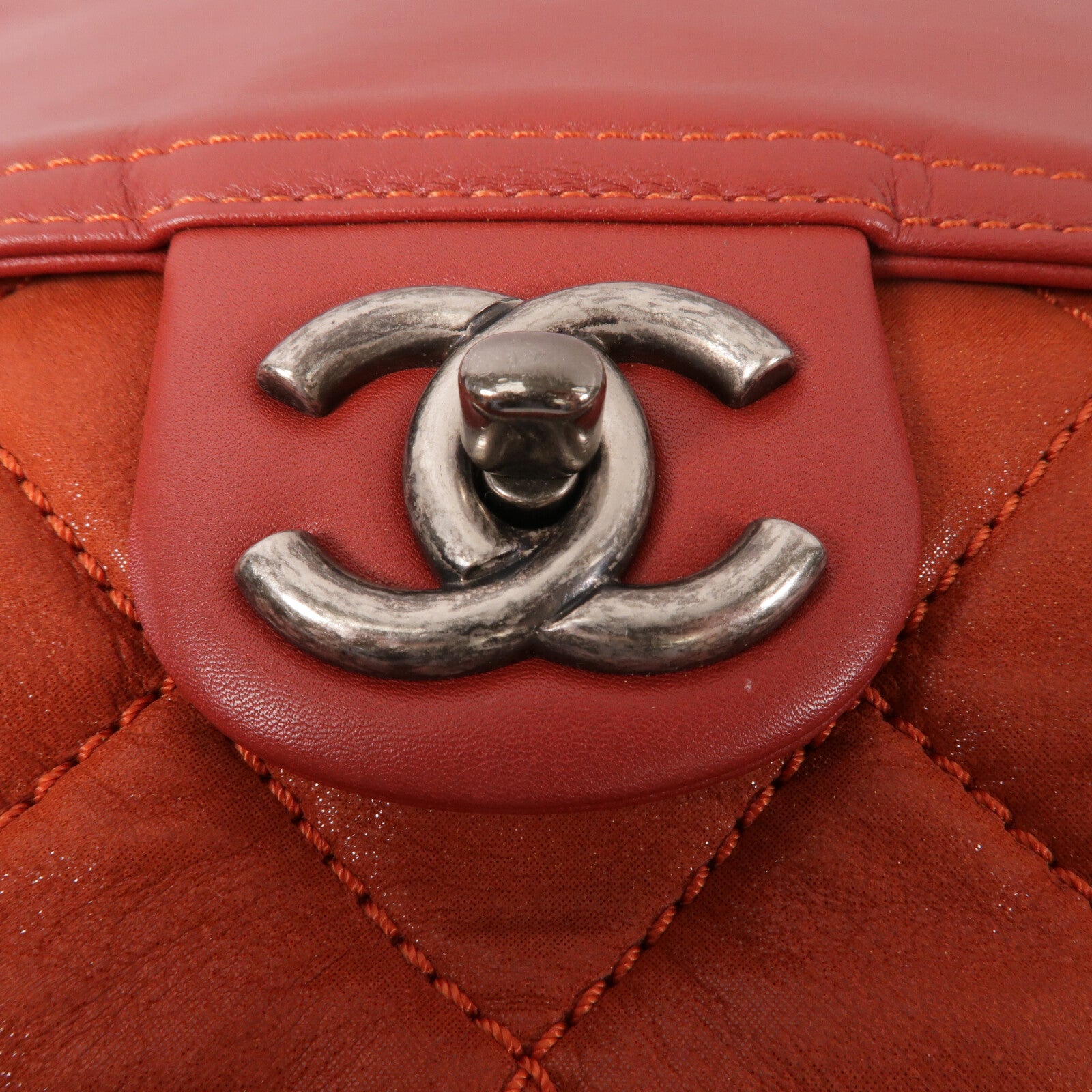 CHANEL 牛皮皮革Chain Shoulder鏈帶肩背袋