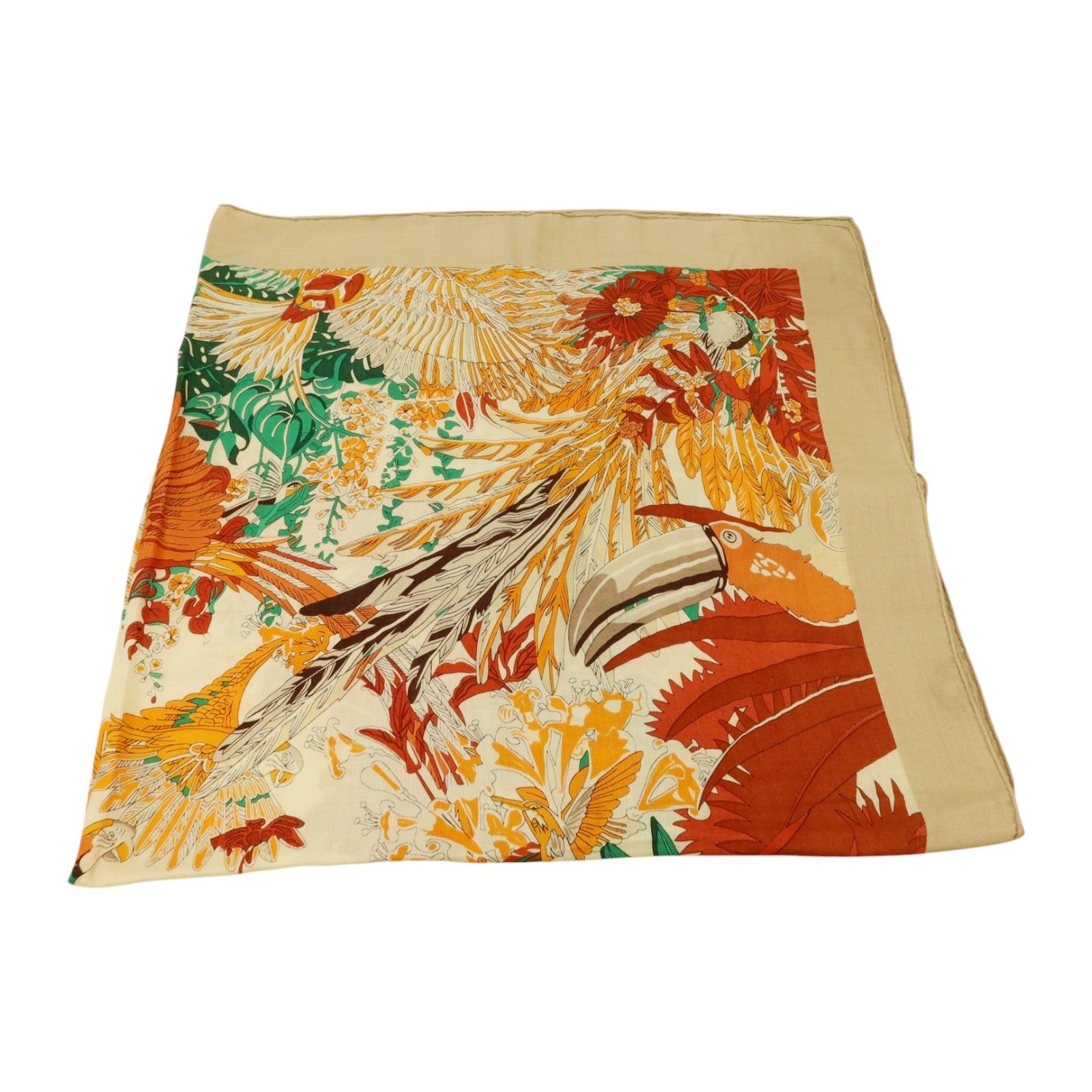 HERMES 羊絨Scarf 140x140圍巾