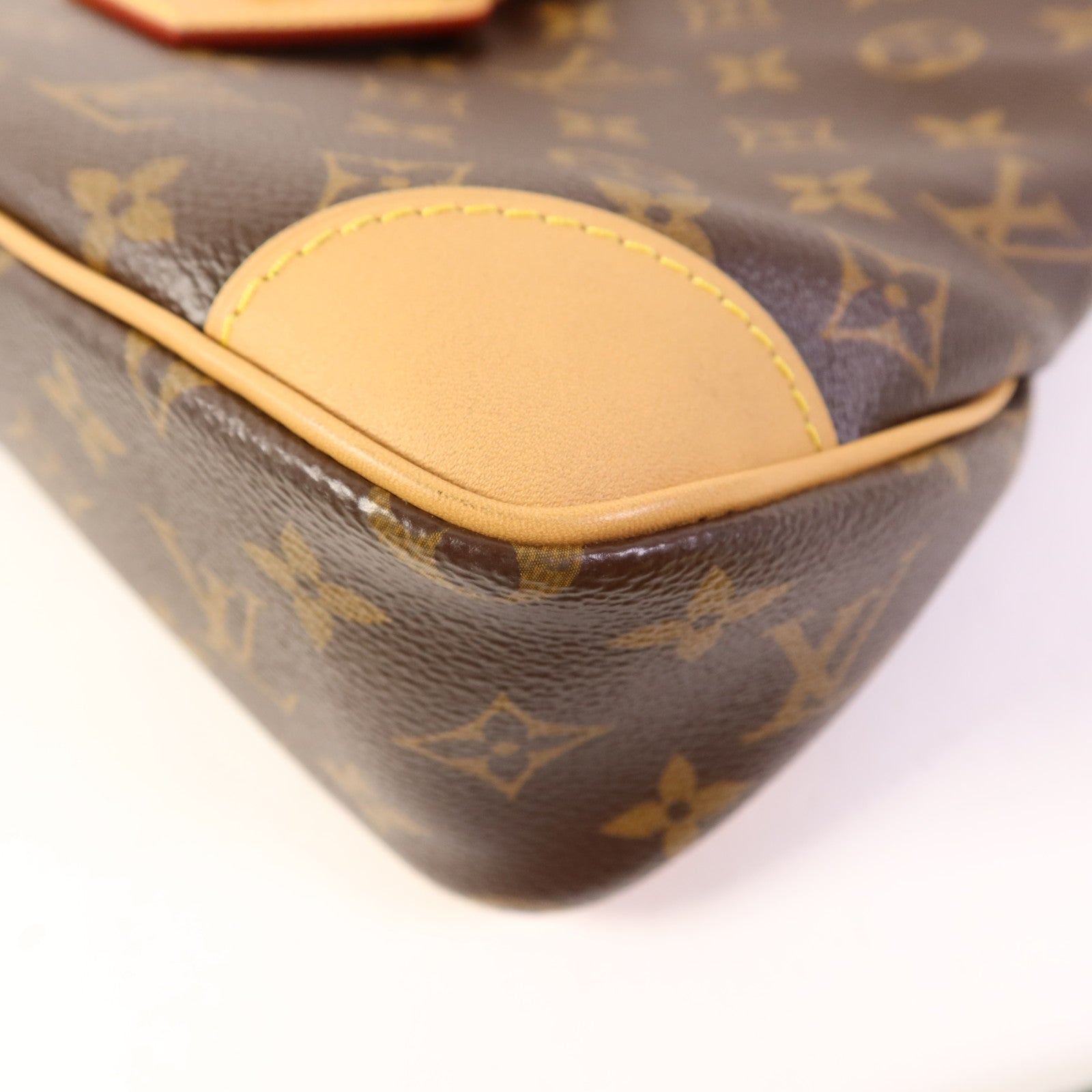 LOUIS VUITTON Monogram Odeon PM金扣手挽袋