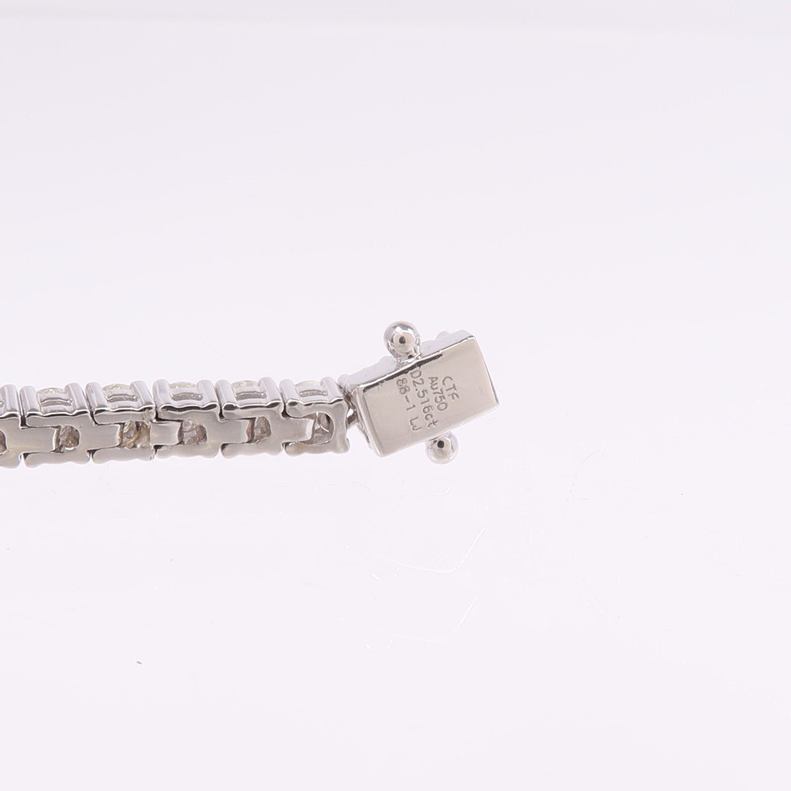 JEWELRY 18K白金Diamond Bracelet鑽石手鏈