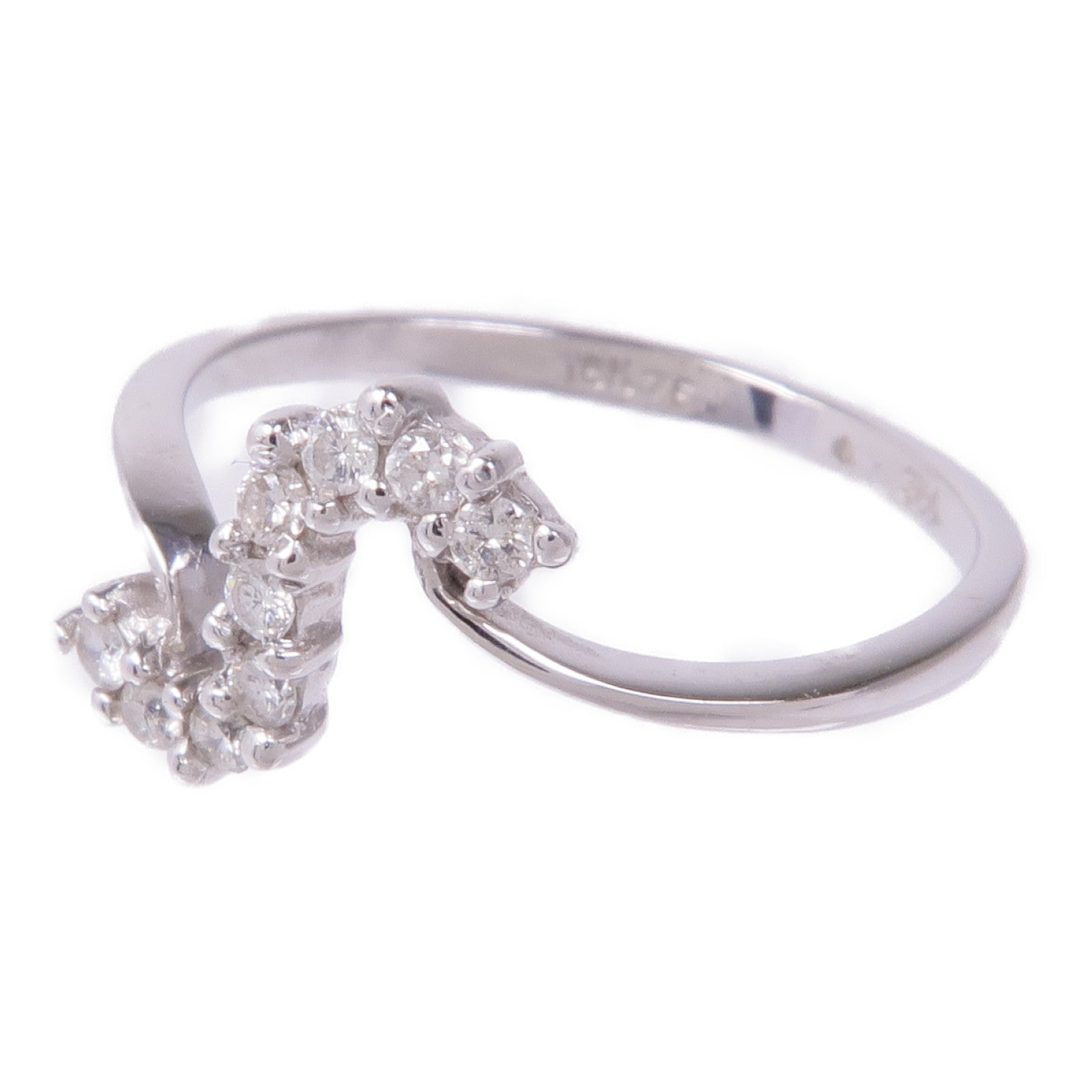 JEWELRY 18K白金Diamond Ring鑽石戒指US#5.25