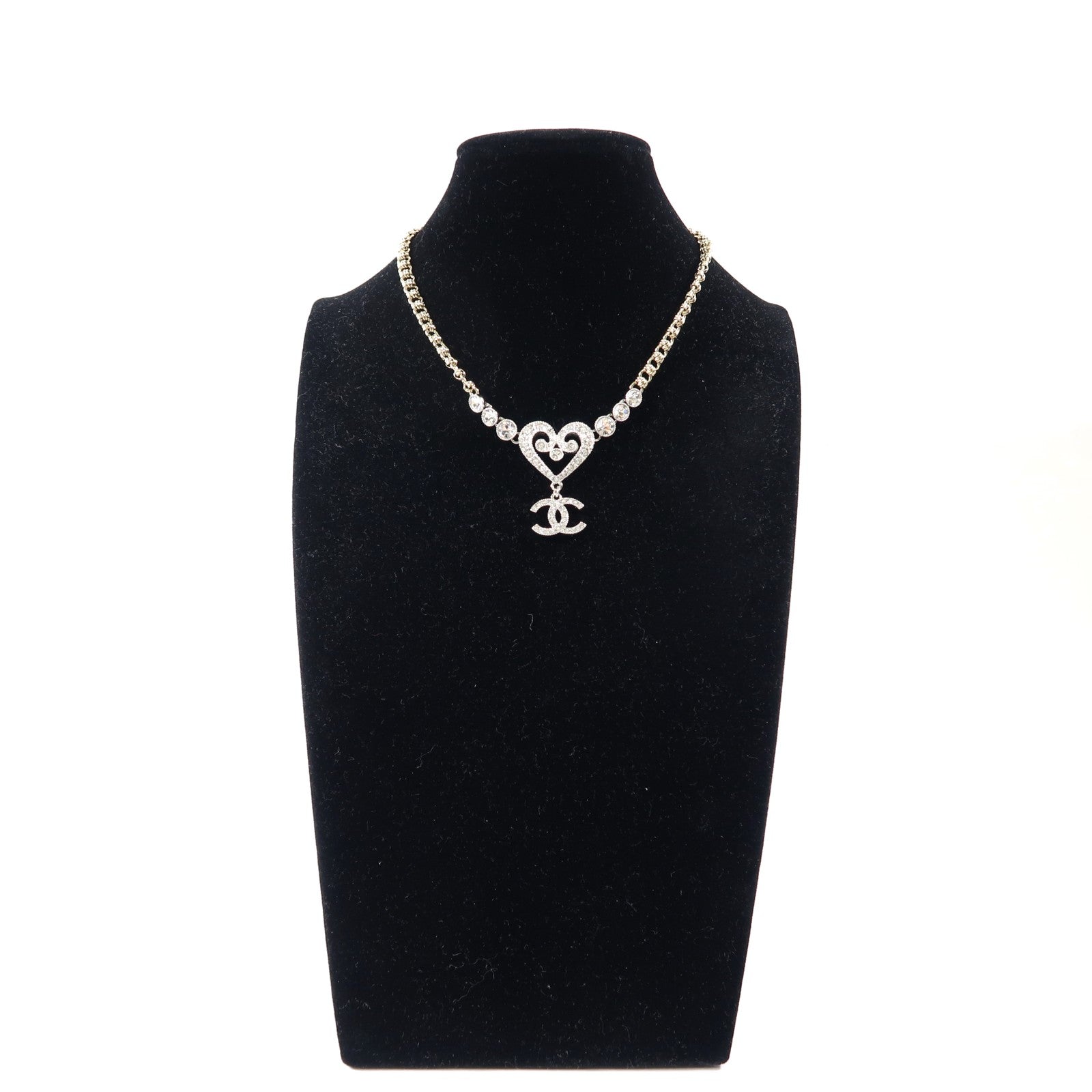 CHANEL 金屬Necklace項鍊金色/銀色