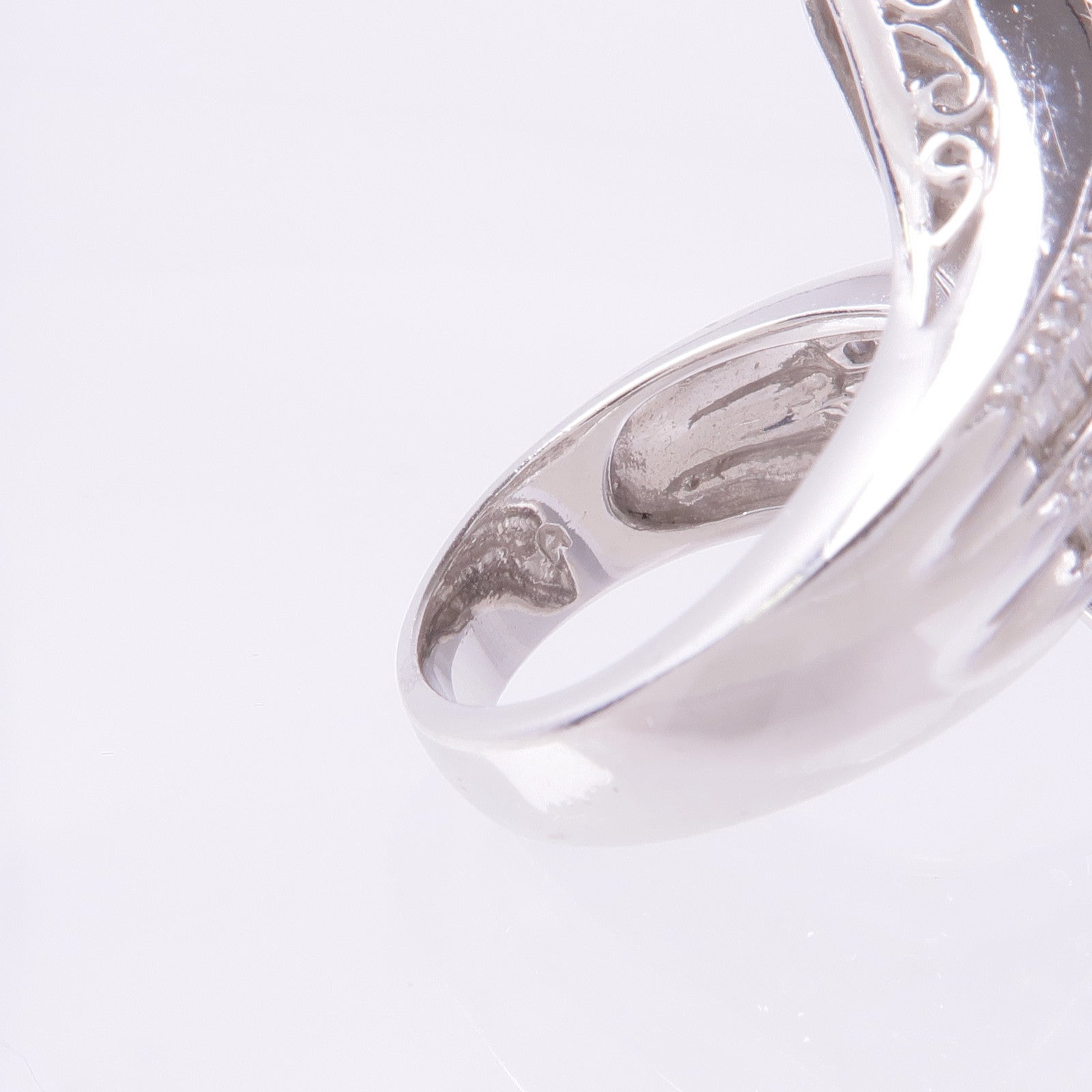 JEWELRY 14K白金Diamond Ring鑽石戒指US#6.5