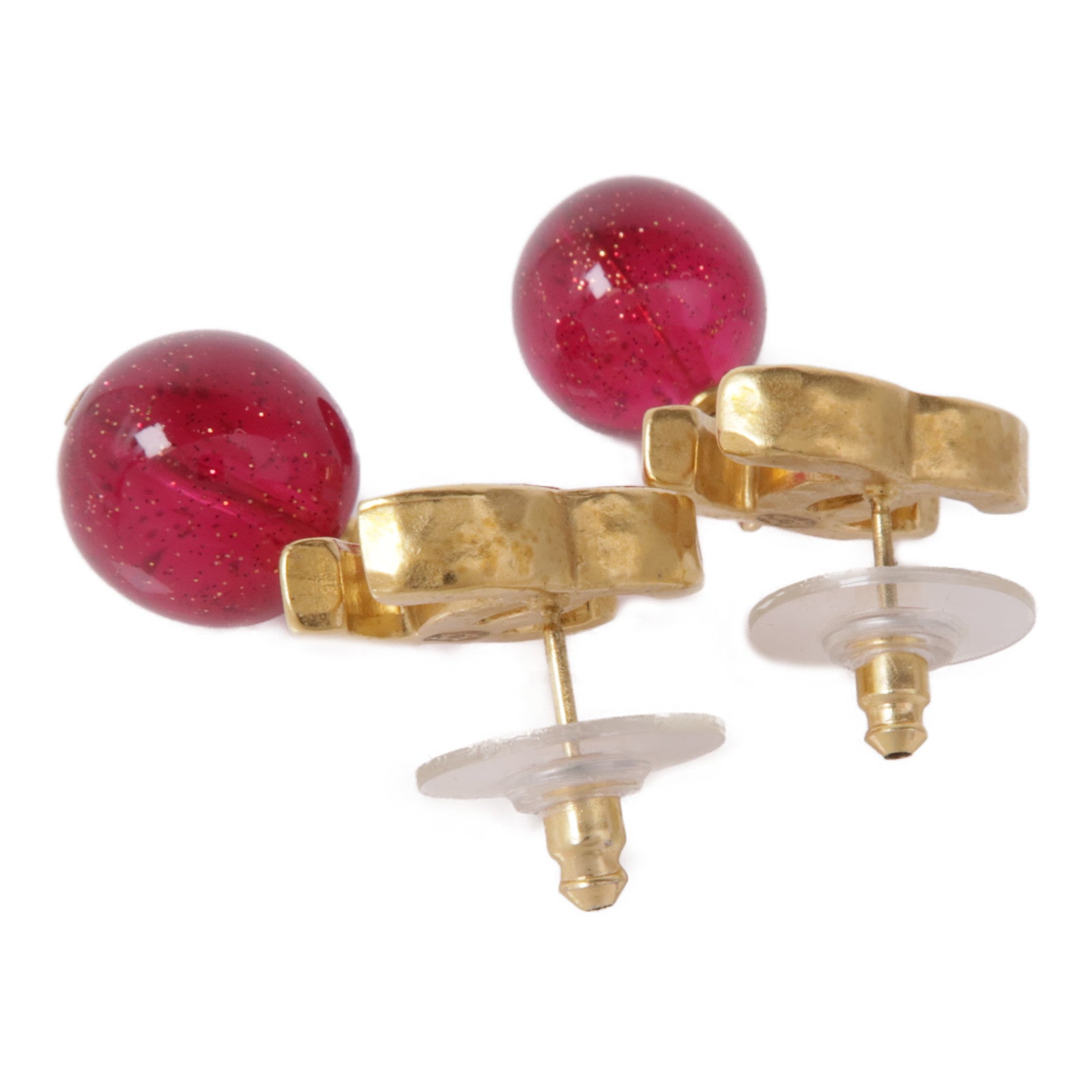CHANEL 金屬/PVC Earrings耳環