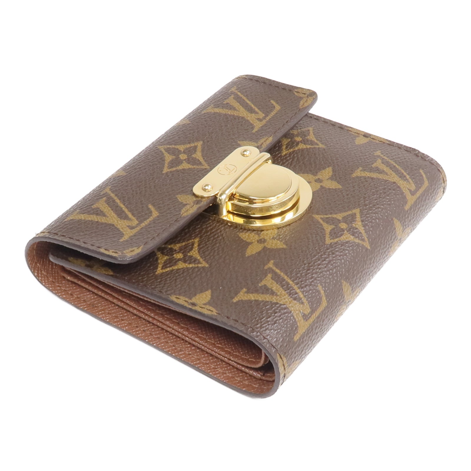 LOUIS VUITTON Monogram Portefeuille Koala金扣錢包